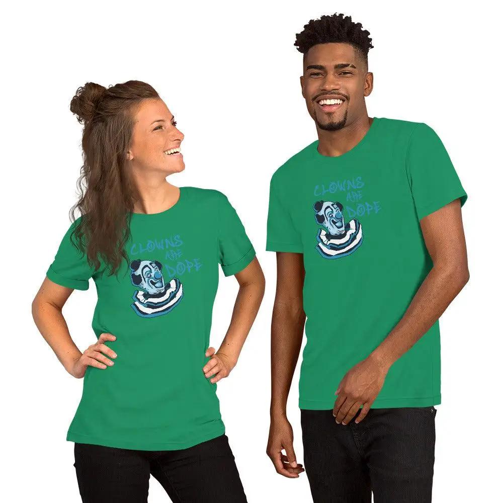 Clowns Are Dope Unisex t-shirt VAWDesigns