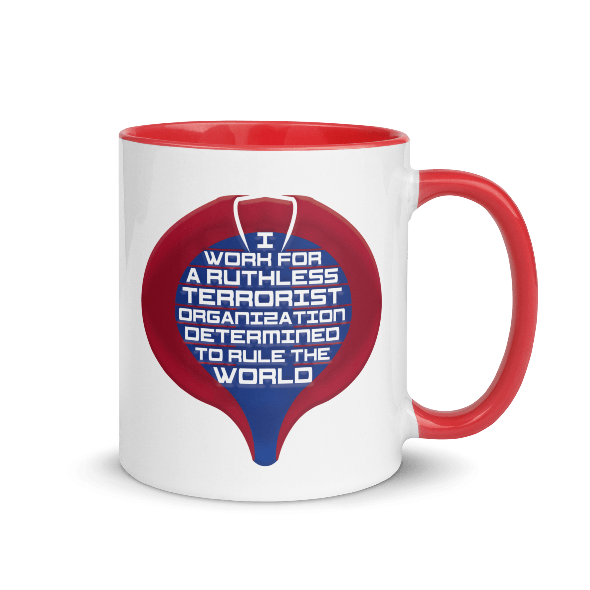 Cobra Work Mug with Color Inside VAWDesigns