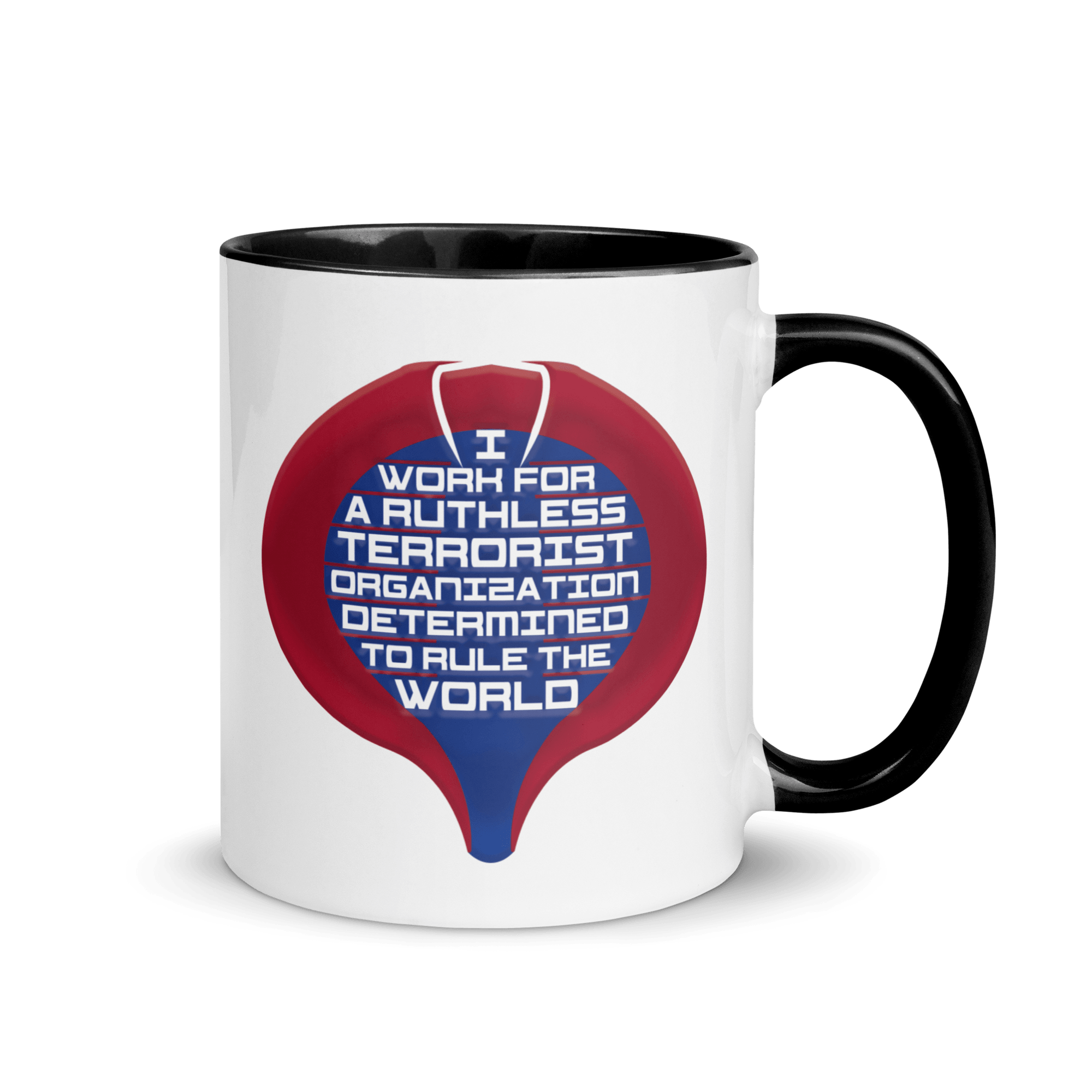 Cobra Work Mug with Color Inside VAWDesigns