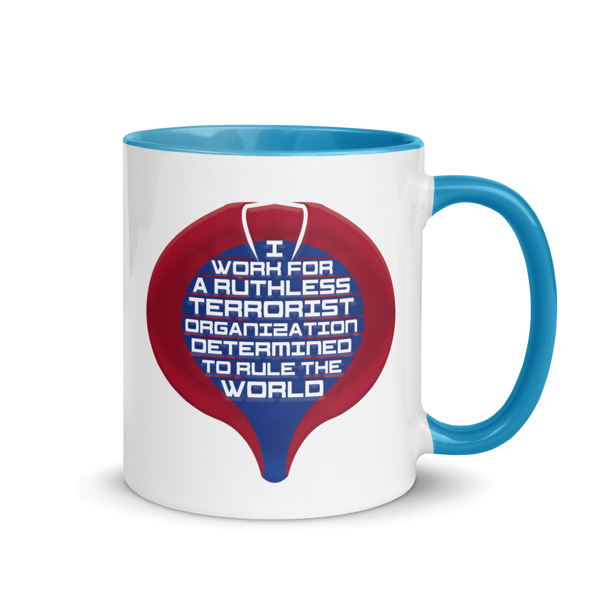 Cobra Work Mug with Color Inside VAWDesigns