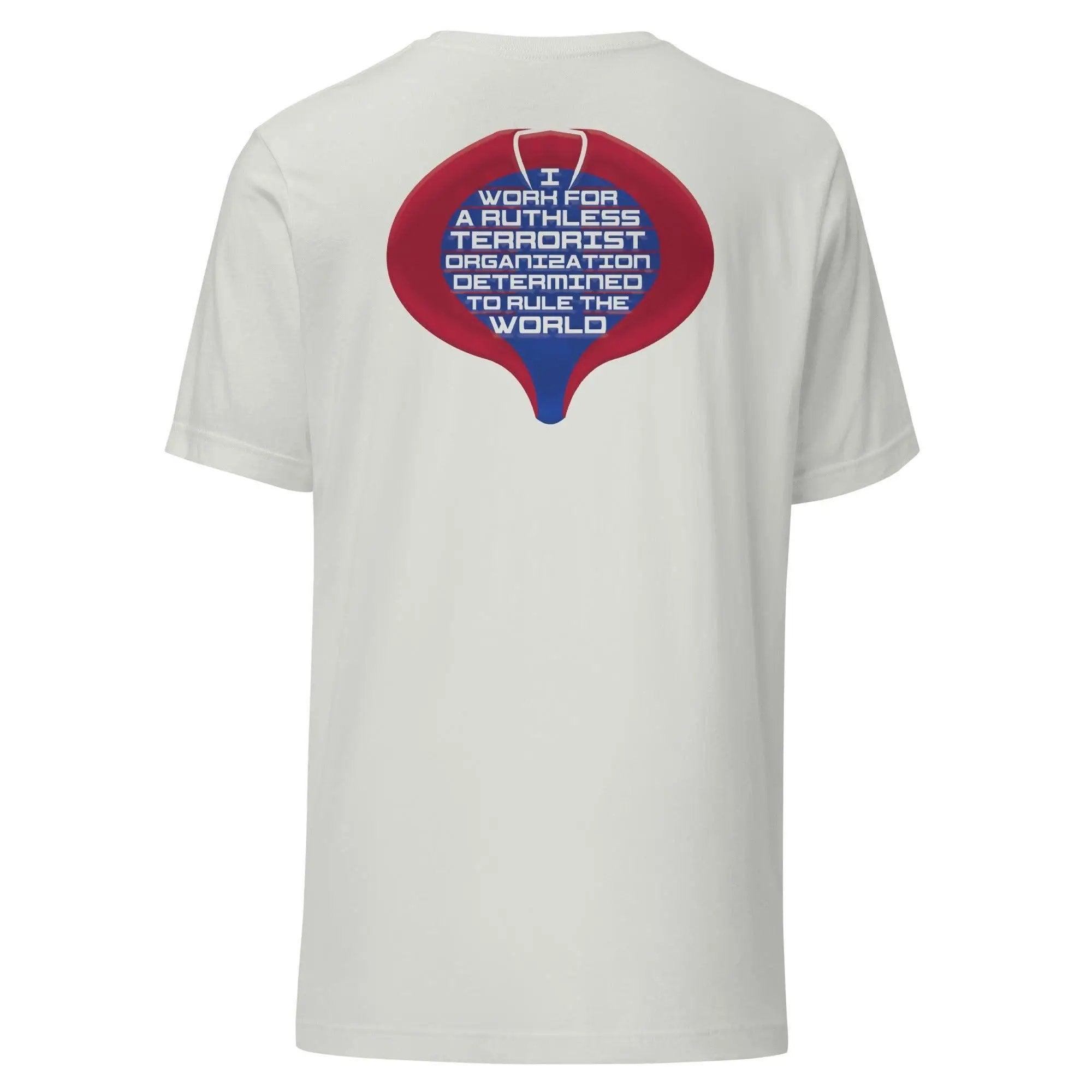 Cobra Work Shirt Unisex (Back) T-shirt VAWDesigns