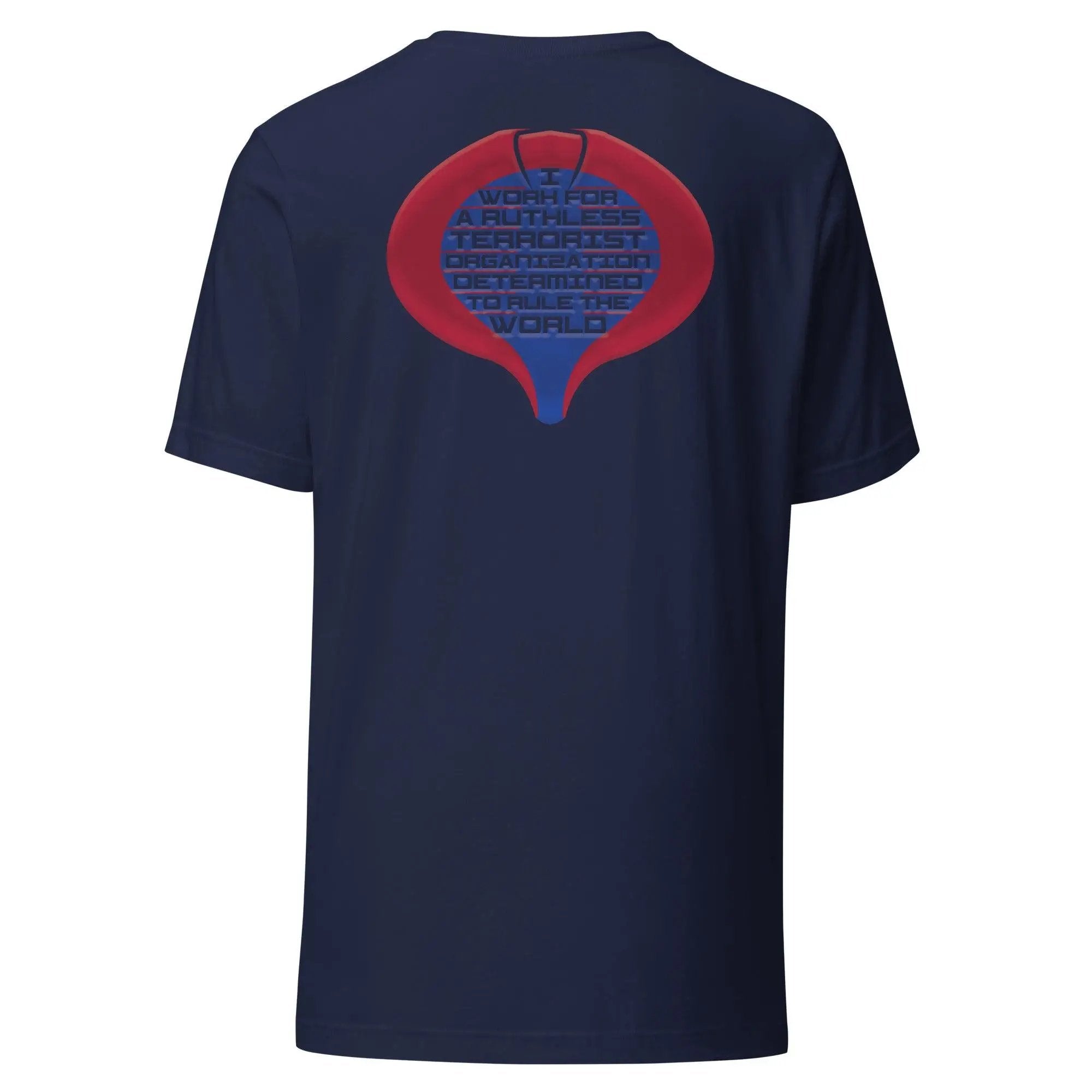 Cobra Work Shirt Unisex (Back) T-shirt VAWDesigns