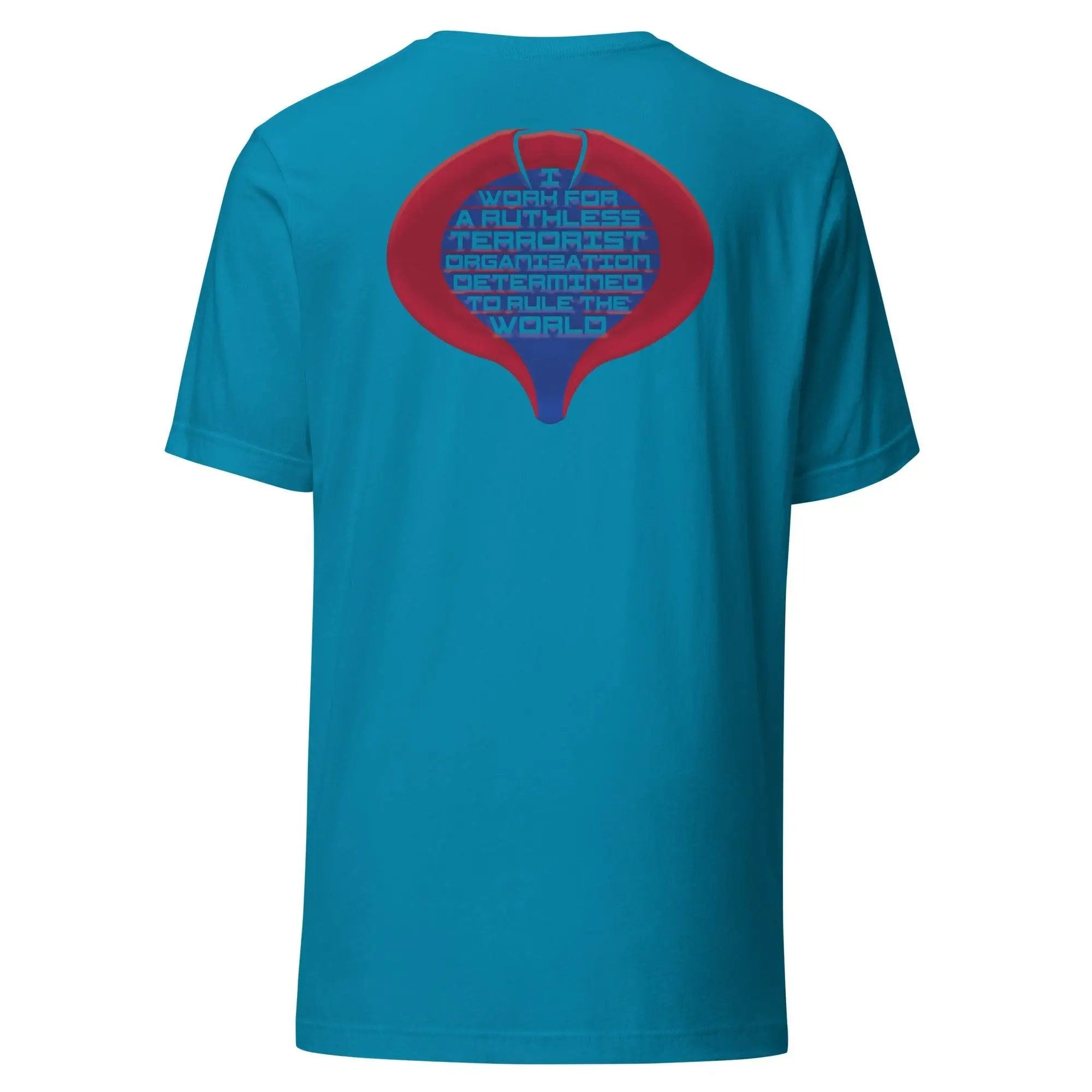 Cobra Work Shirt Unisex (Back) T-shirt VAWDesigns
