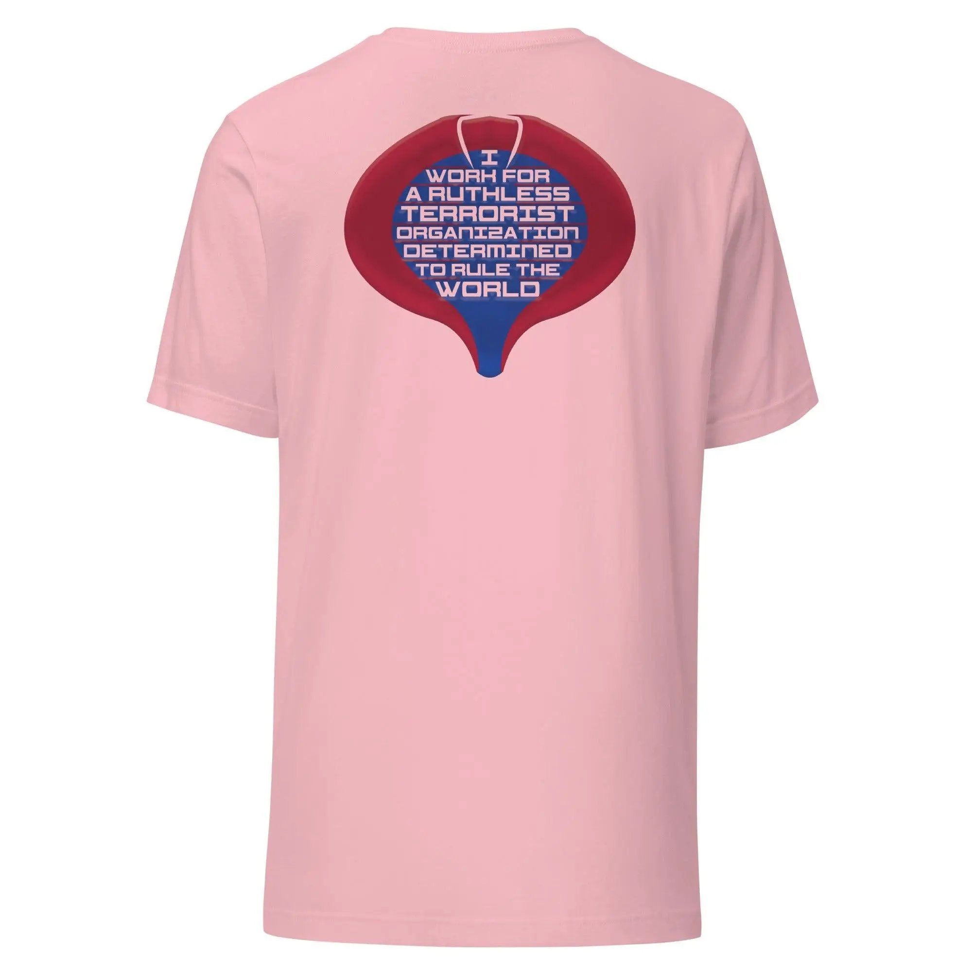 Cobra Work Shirt Unisex (Back) T-shirt VAWDesigns