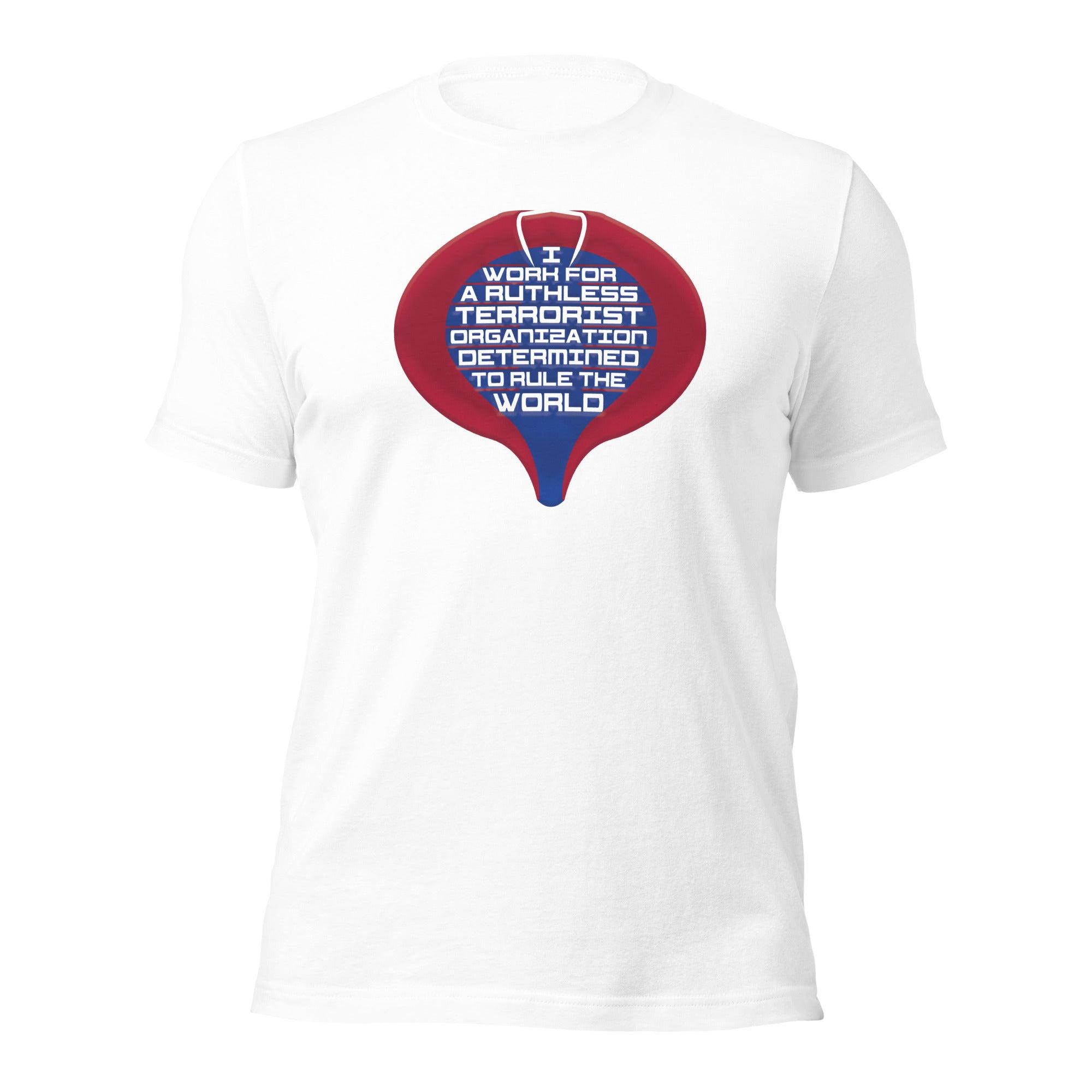 Cobra Work Shirt Unisex t-shirt VAWDesigns