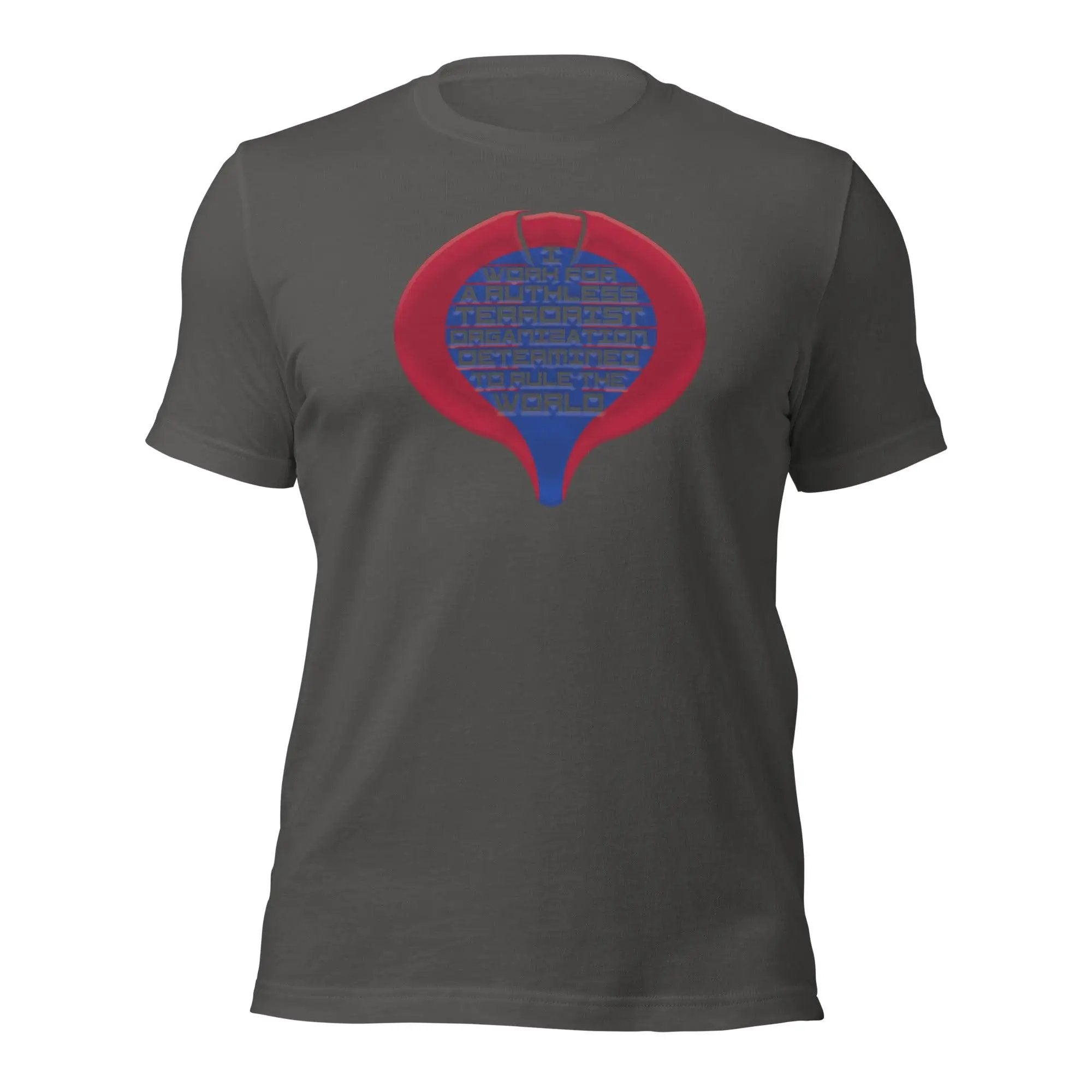 Cobra Work Shirt Unisex t-shirt VAWDesigns