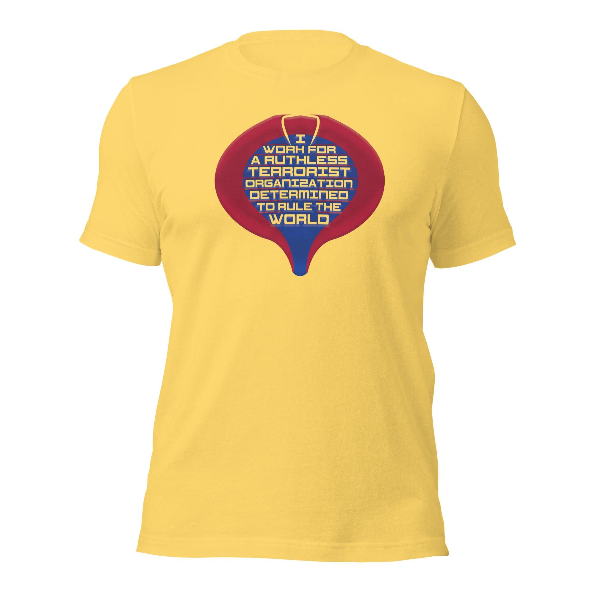 Cobra Work Shirt Unisex t-shirt VAWDesigns