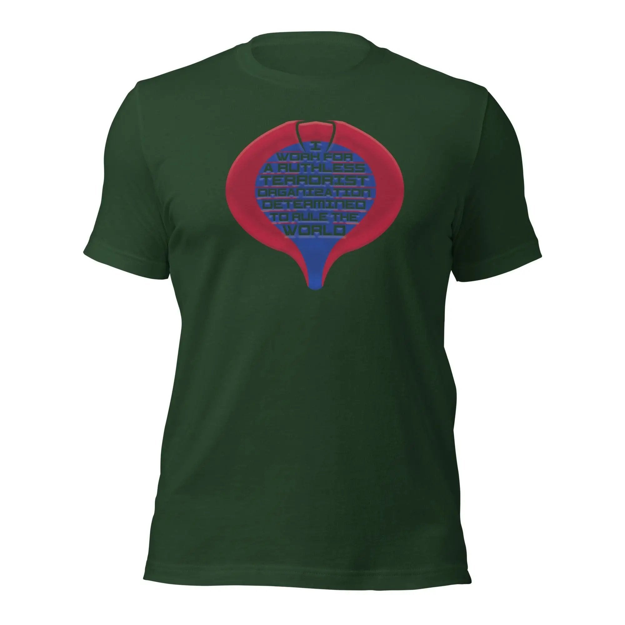 Cobra Work Shirt Unisex t-shirt VAWDesigns