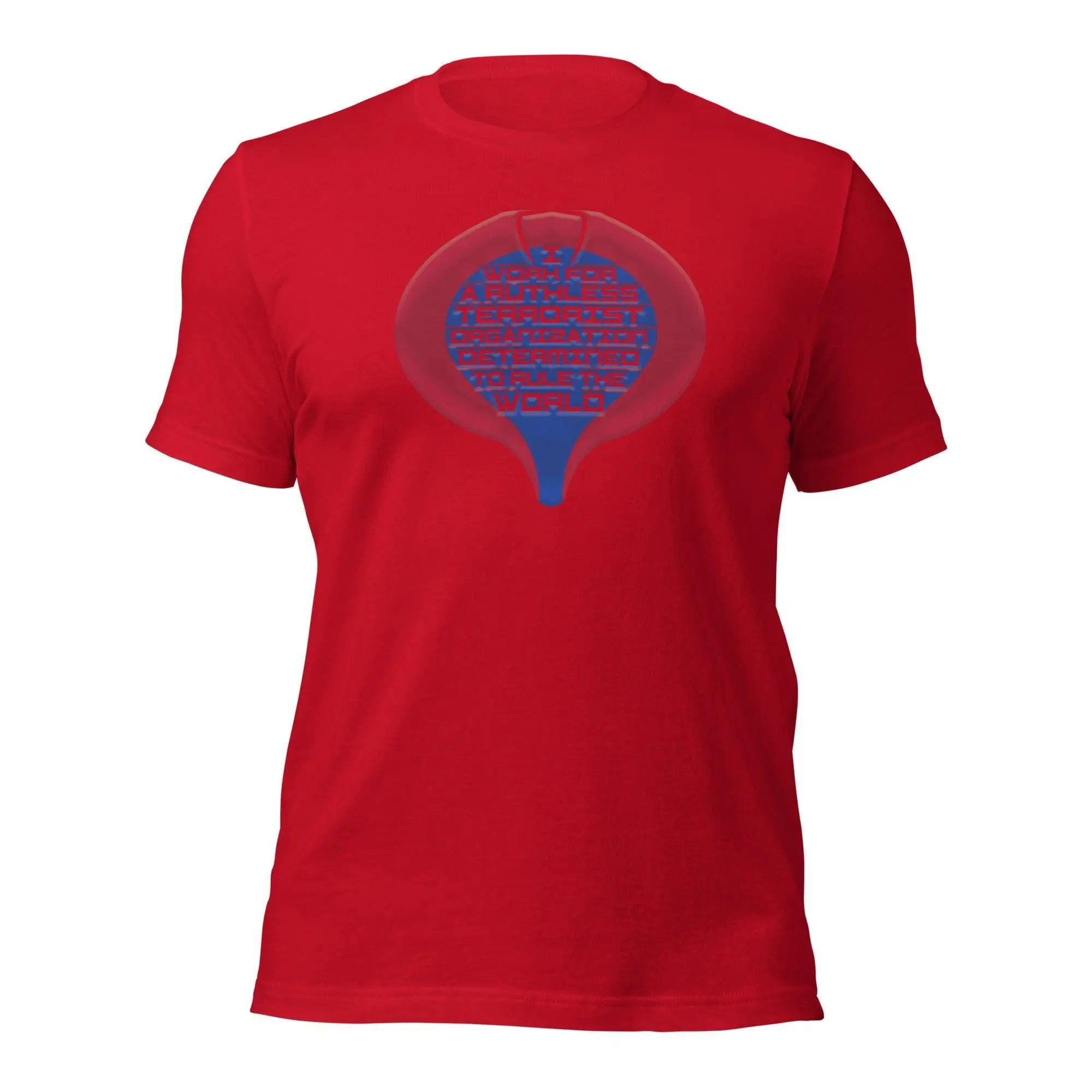 Cobra Work Shirt Unisex t-shirt VAWDesigns