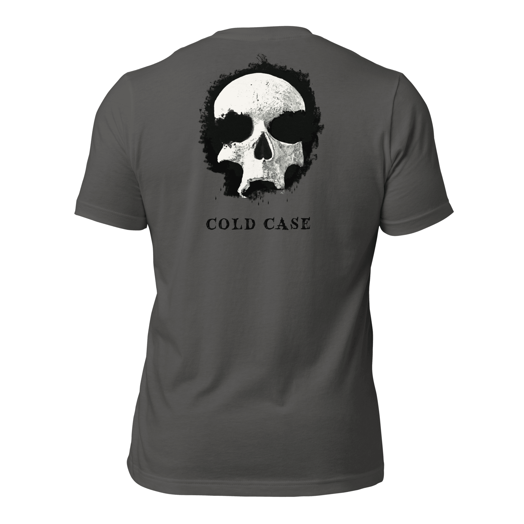 Cold Case Unisex t-shirt (BACK) VAWDesigns