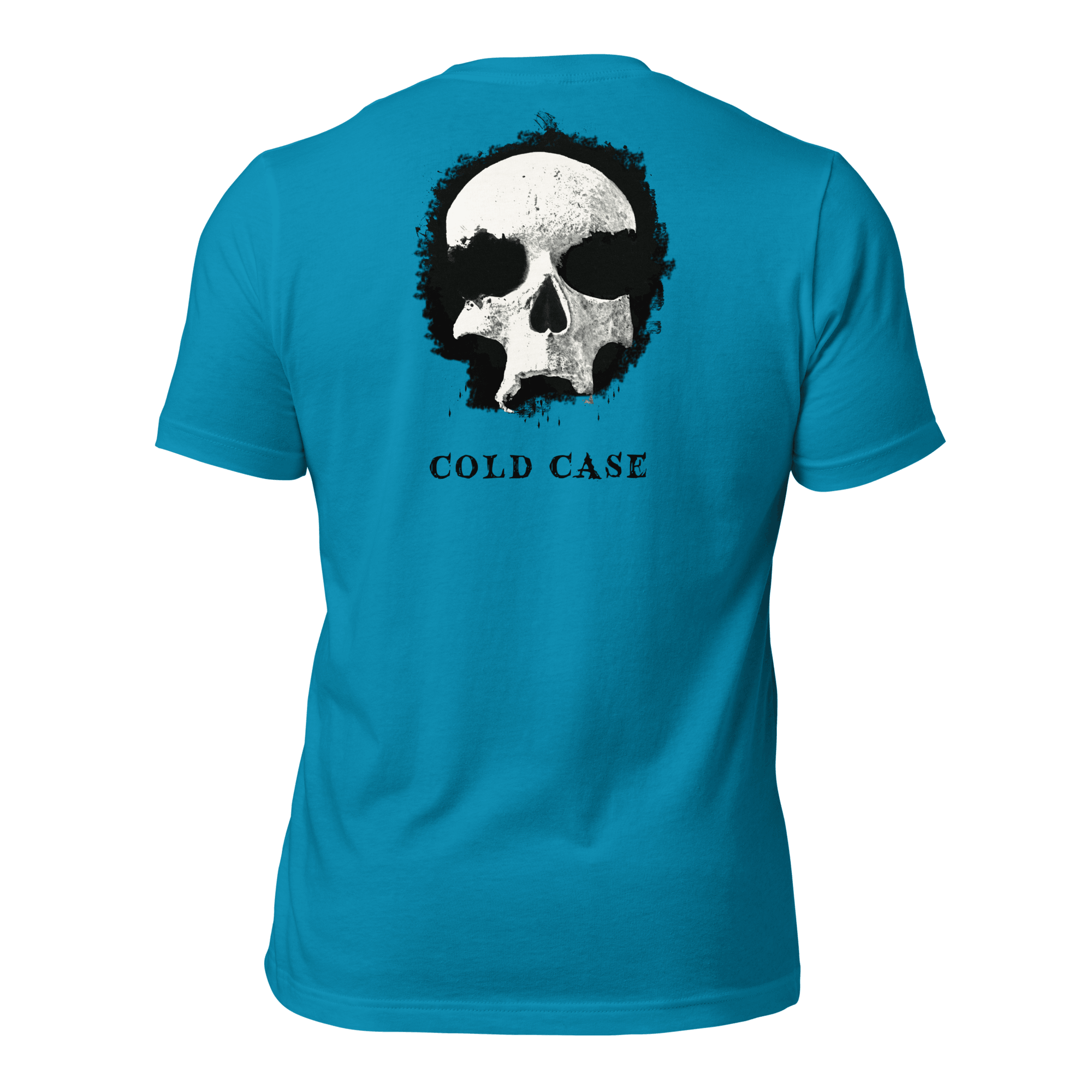 Cold Case Unisex t-shirt (BACK) VAWDesigns