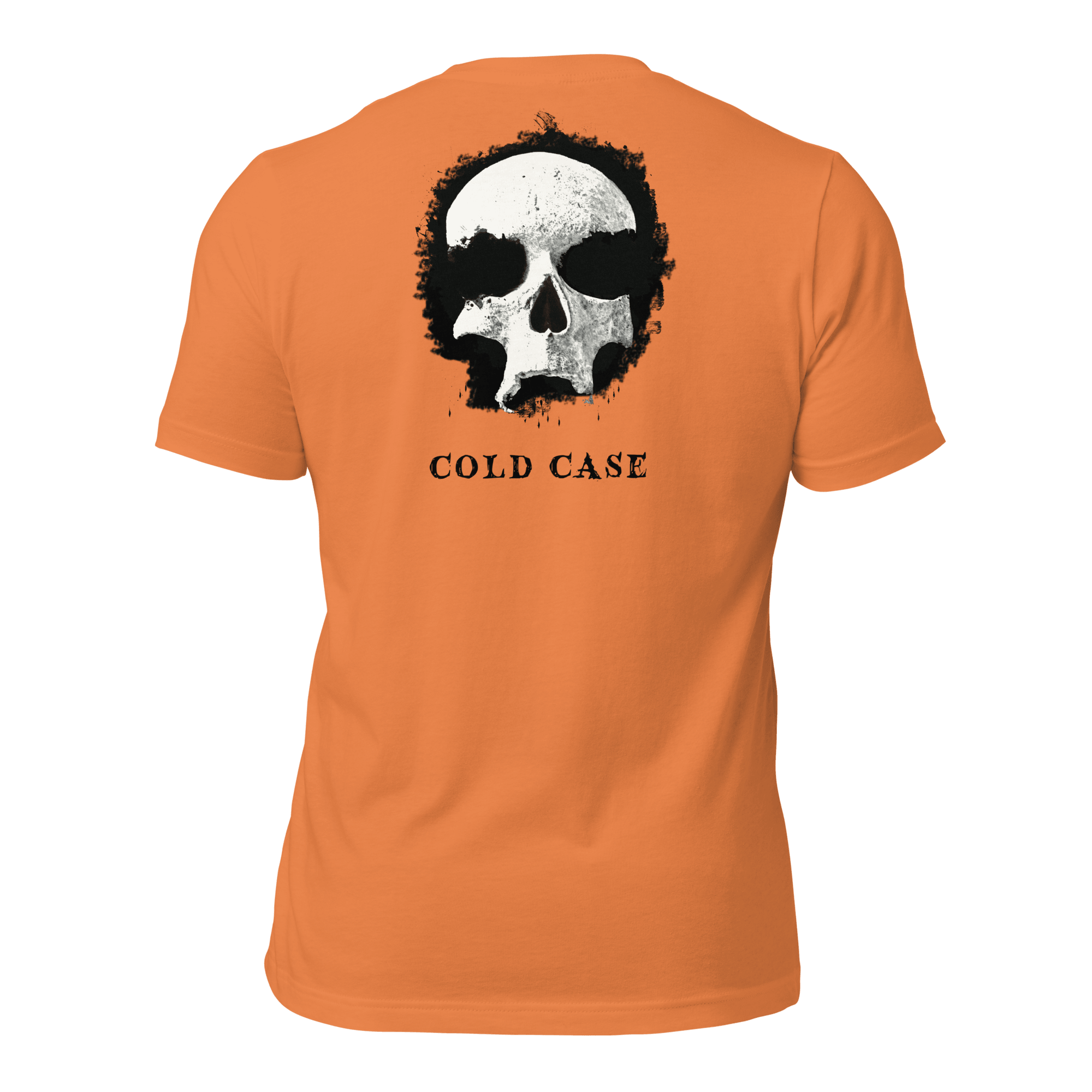 Cold Case Unisex t-shirt (BACK) VAWDesigns