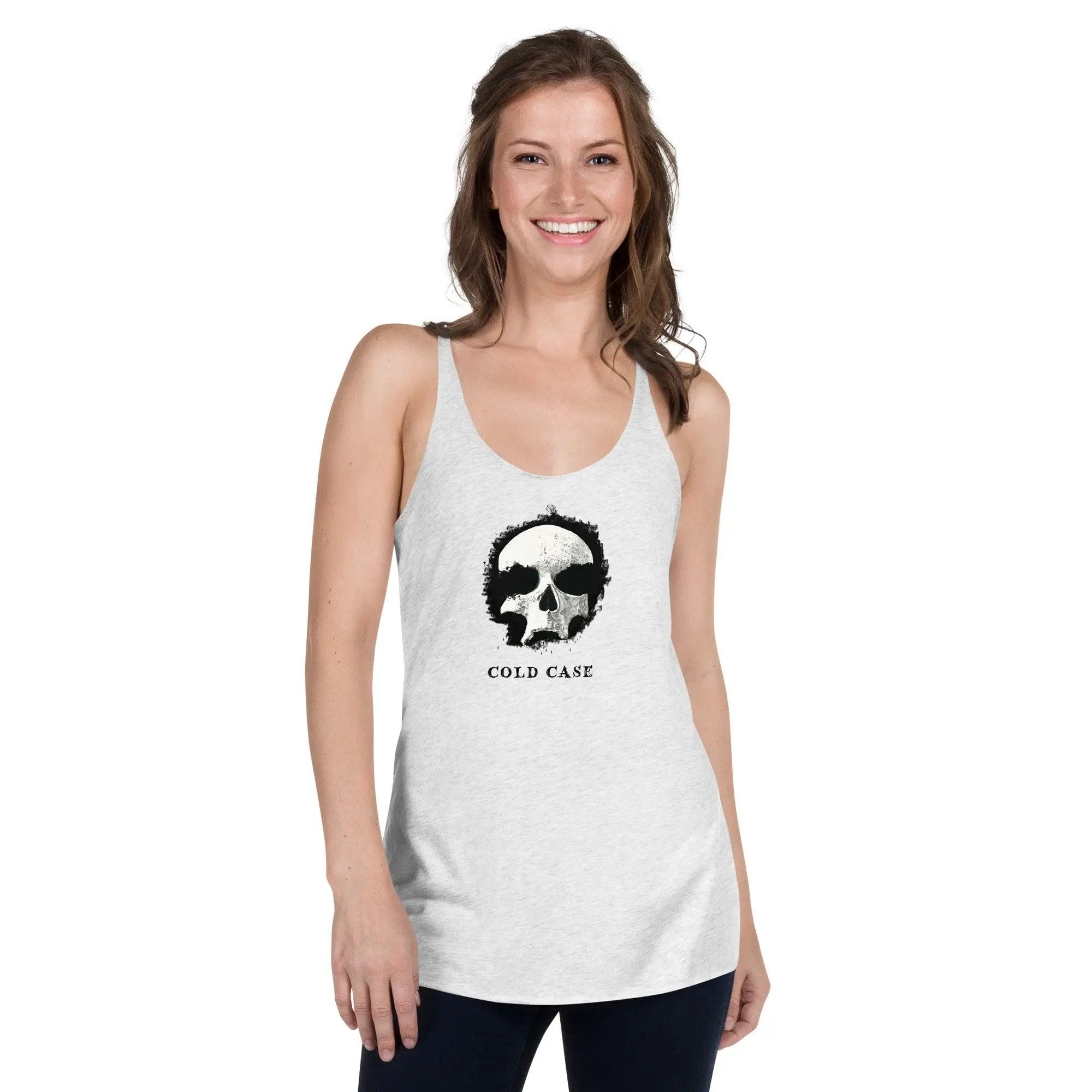Cold Case Women's Racerback Tank VAWDesigns