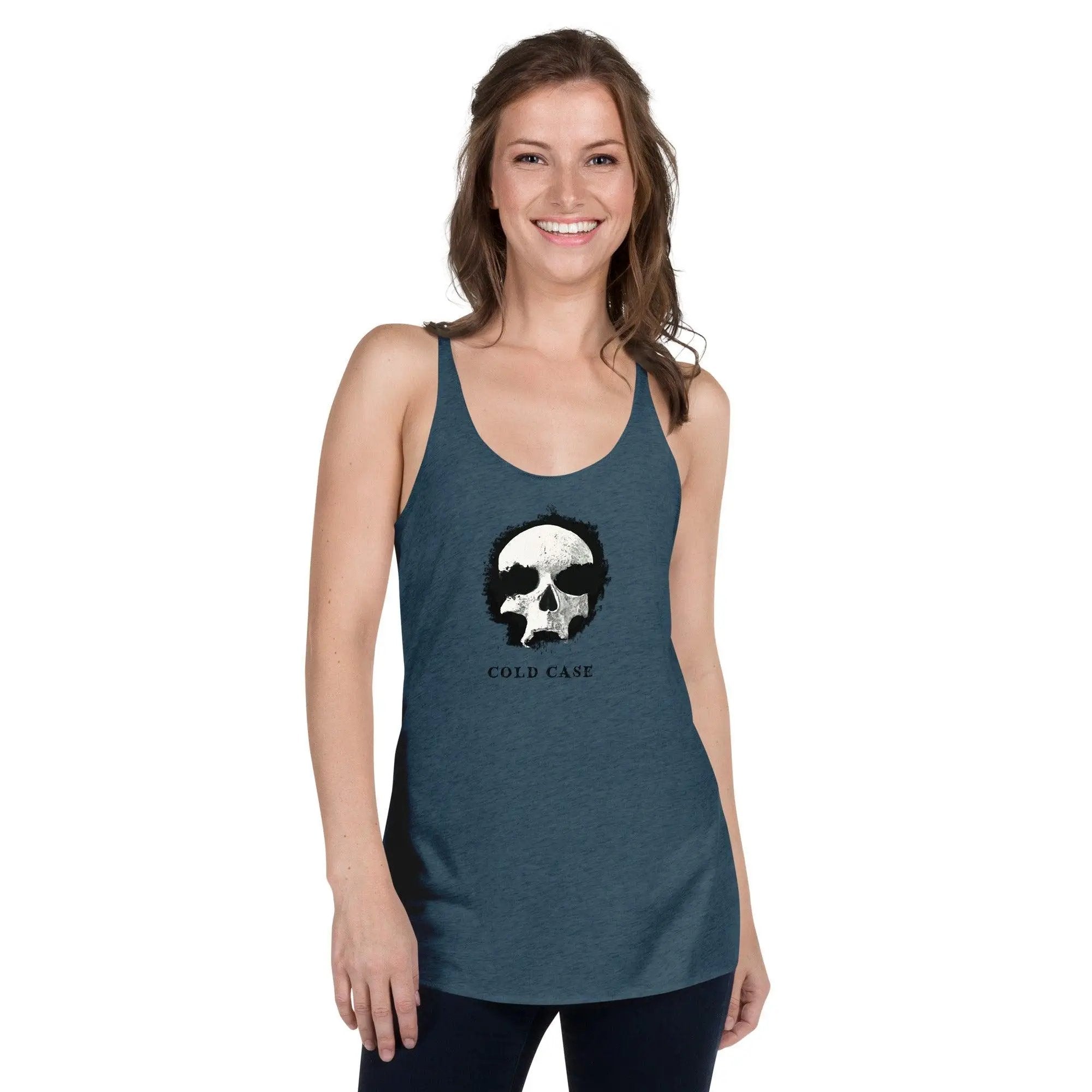 Cold Case Women's Racerback Tank VAWDesigns