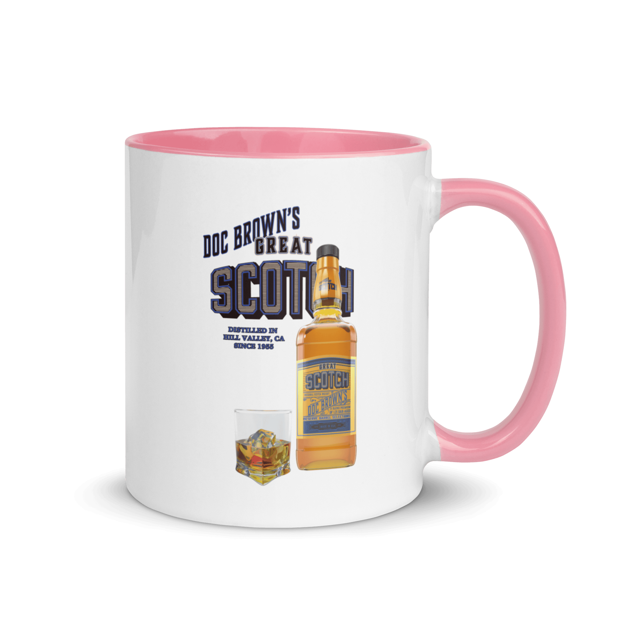 Doc Brown's Great Scotch Mug with Color Inside VAWDesigns