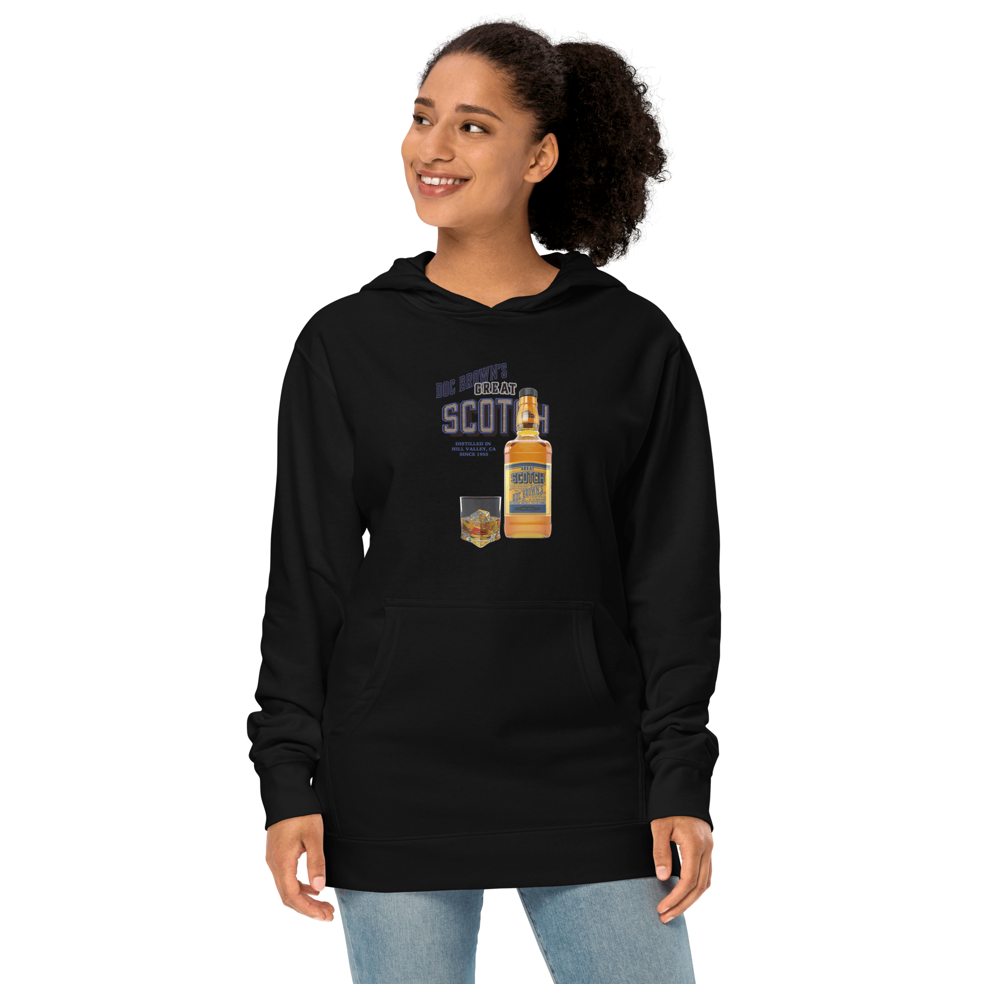 Doc Brown's Great Scotch Unisex midweight hoodie VAWDesigns
