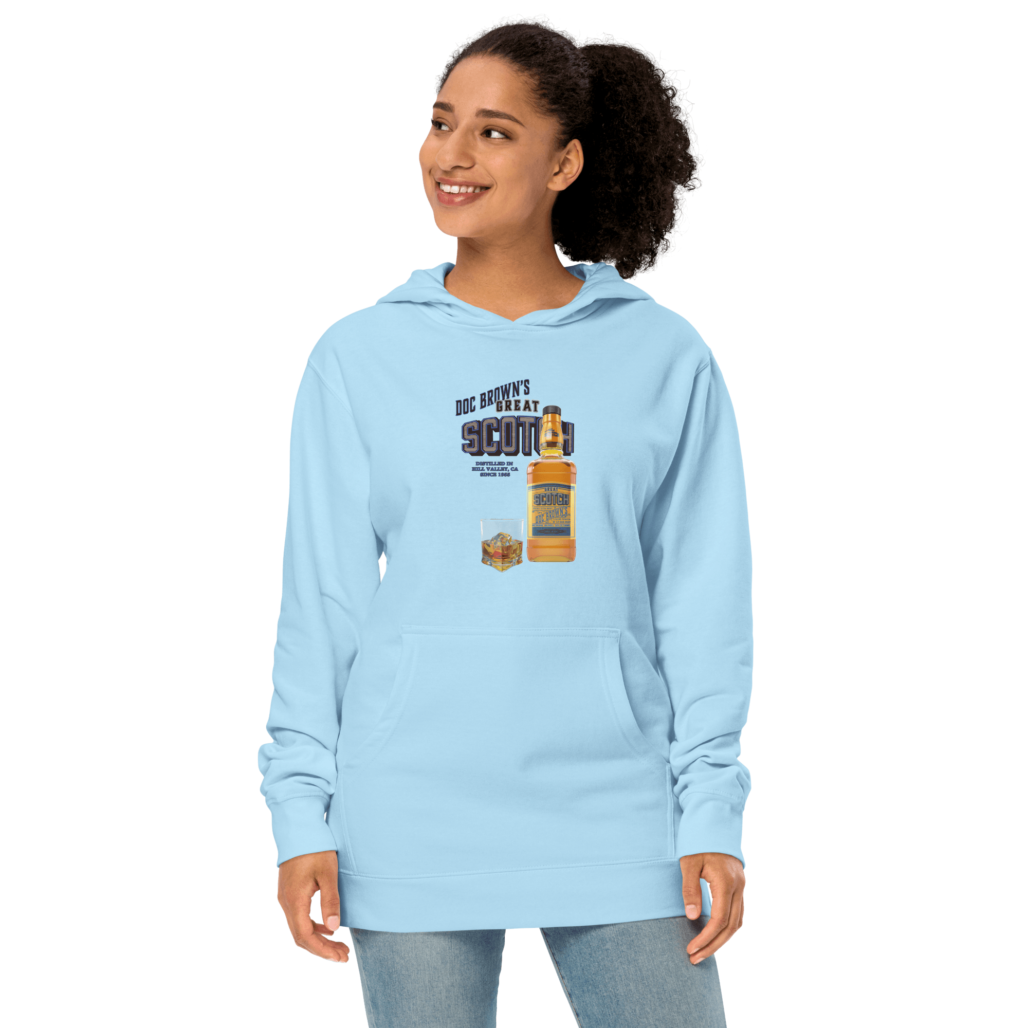 Doc Brown's Great Scotch Unisex midweight hoodie VAWDesigns