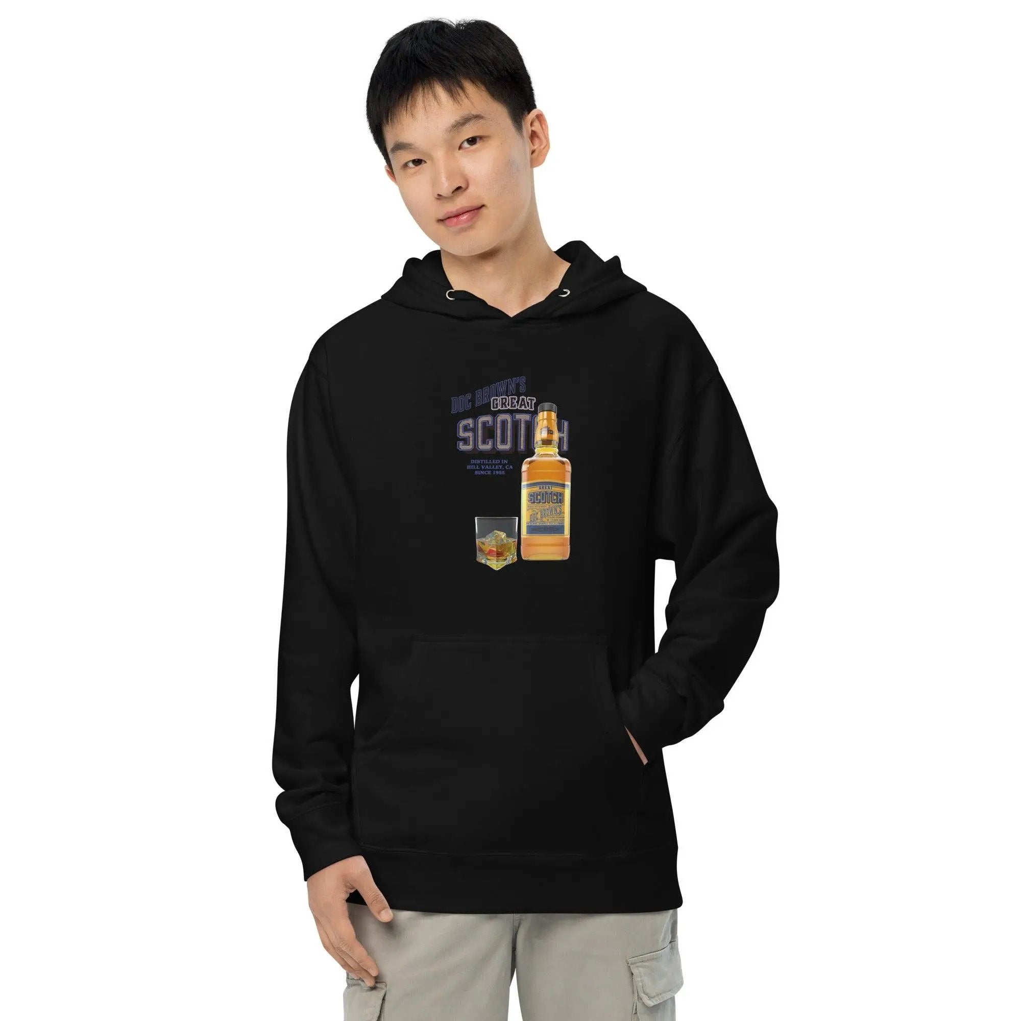 Doc Brown's Great Scotch Unisex midweight hoodie VAWDesigns