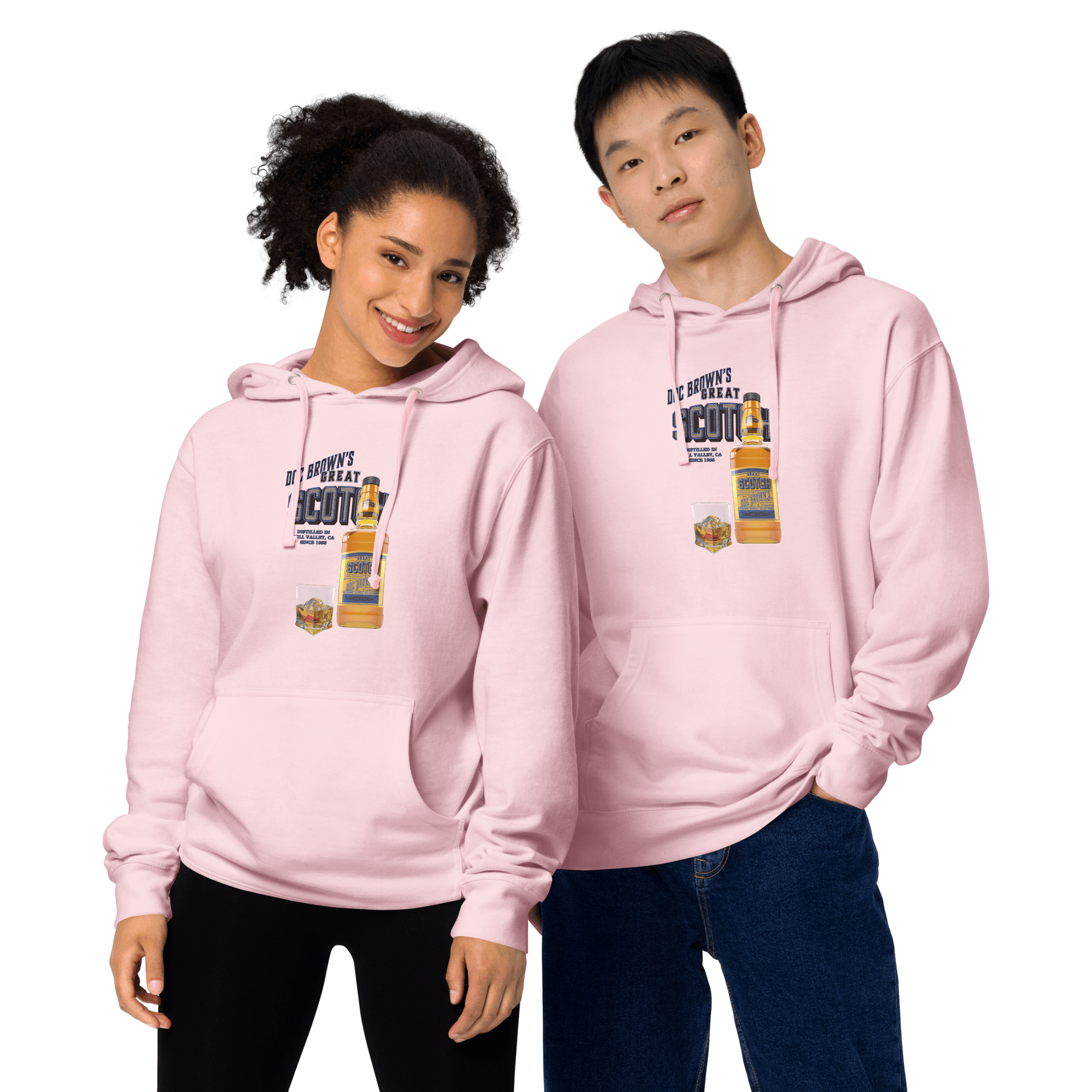 Doc Brown's Great Scotch Unisex midweight hoodie VAWDesigns