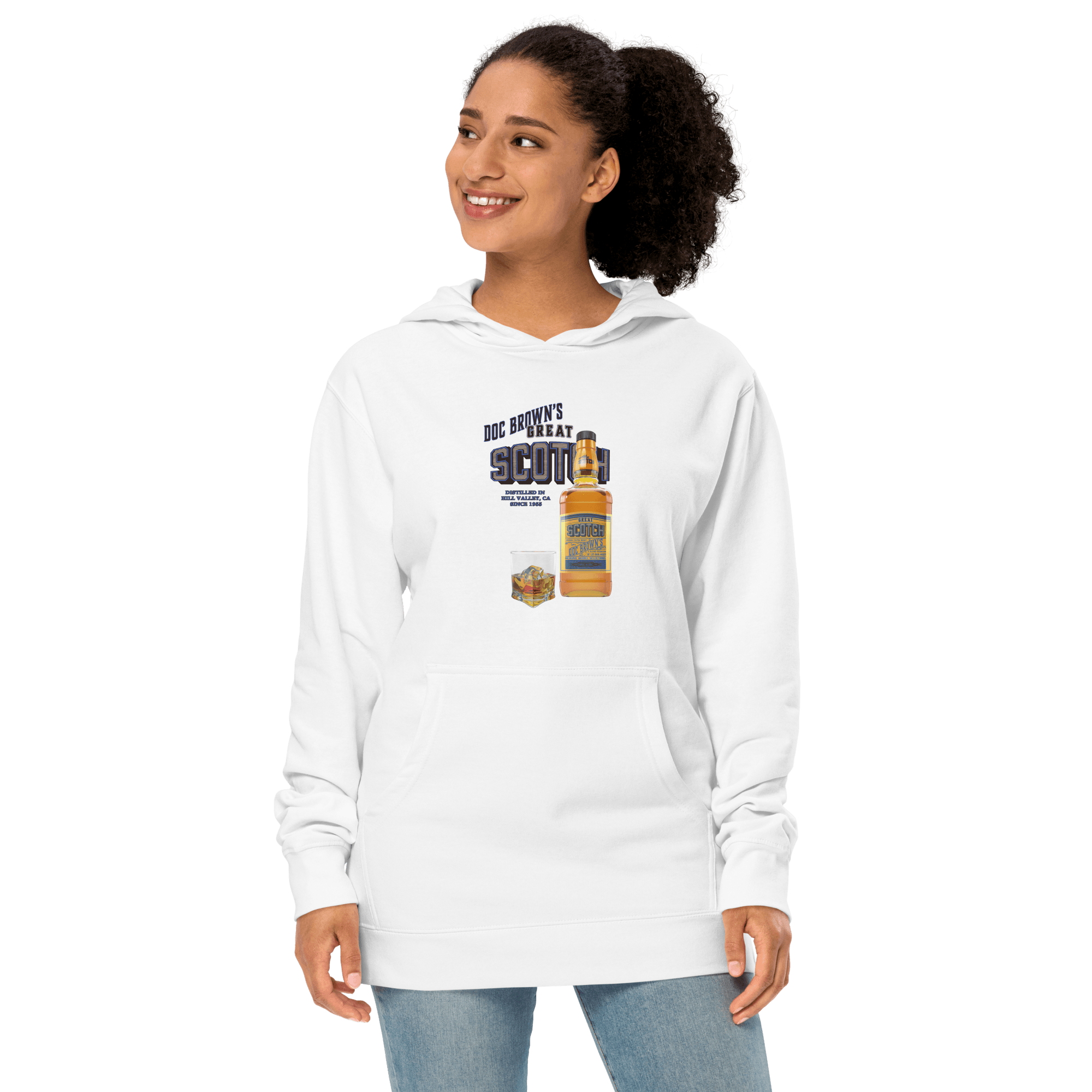 Doc Brown's Great Scotch Unisex midweight hoodie VAWDesigns