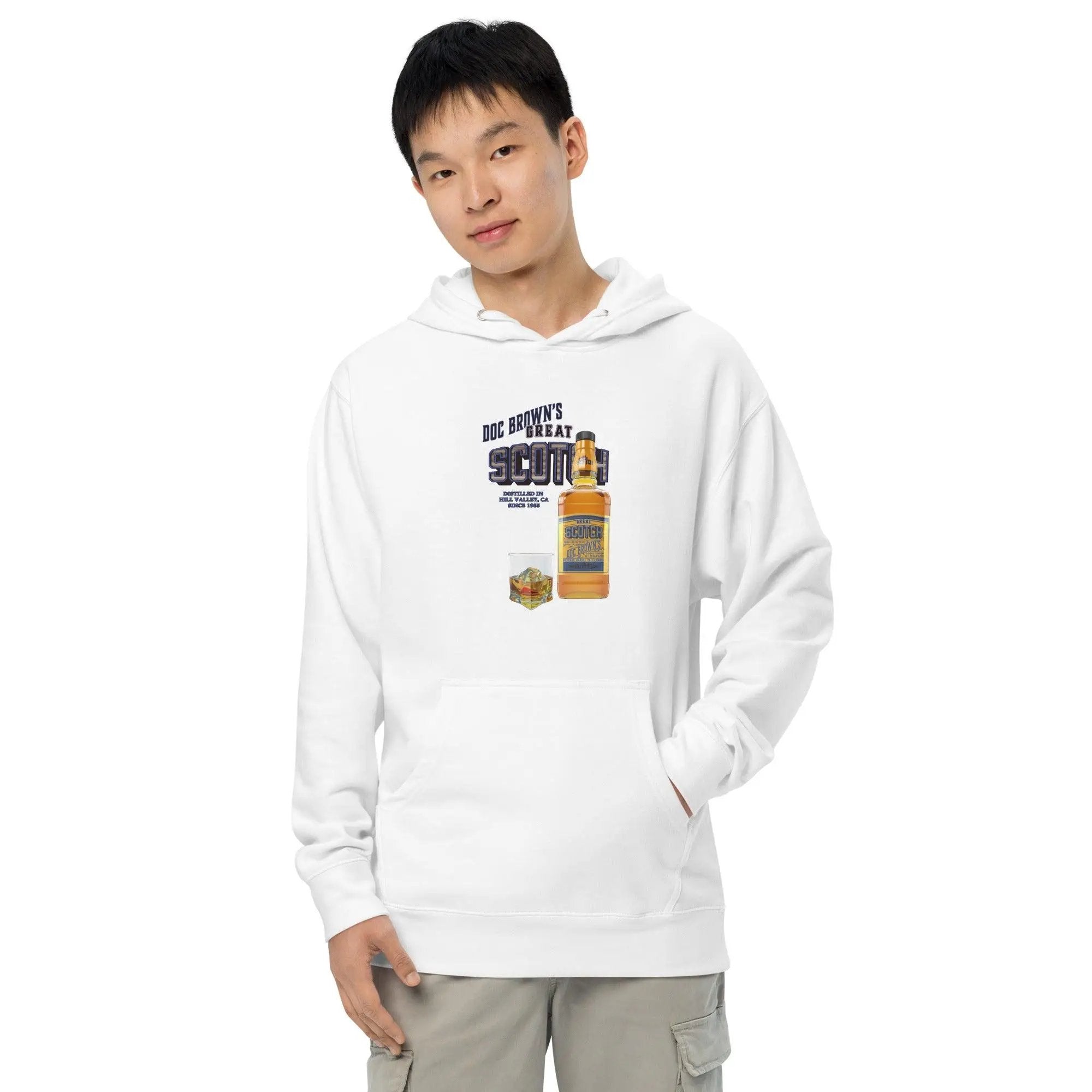 Doc Brown's Great Scotch Unisex midweight hoodie VAWDesigns