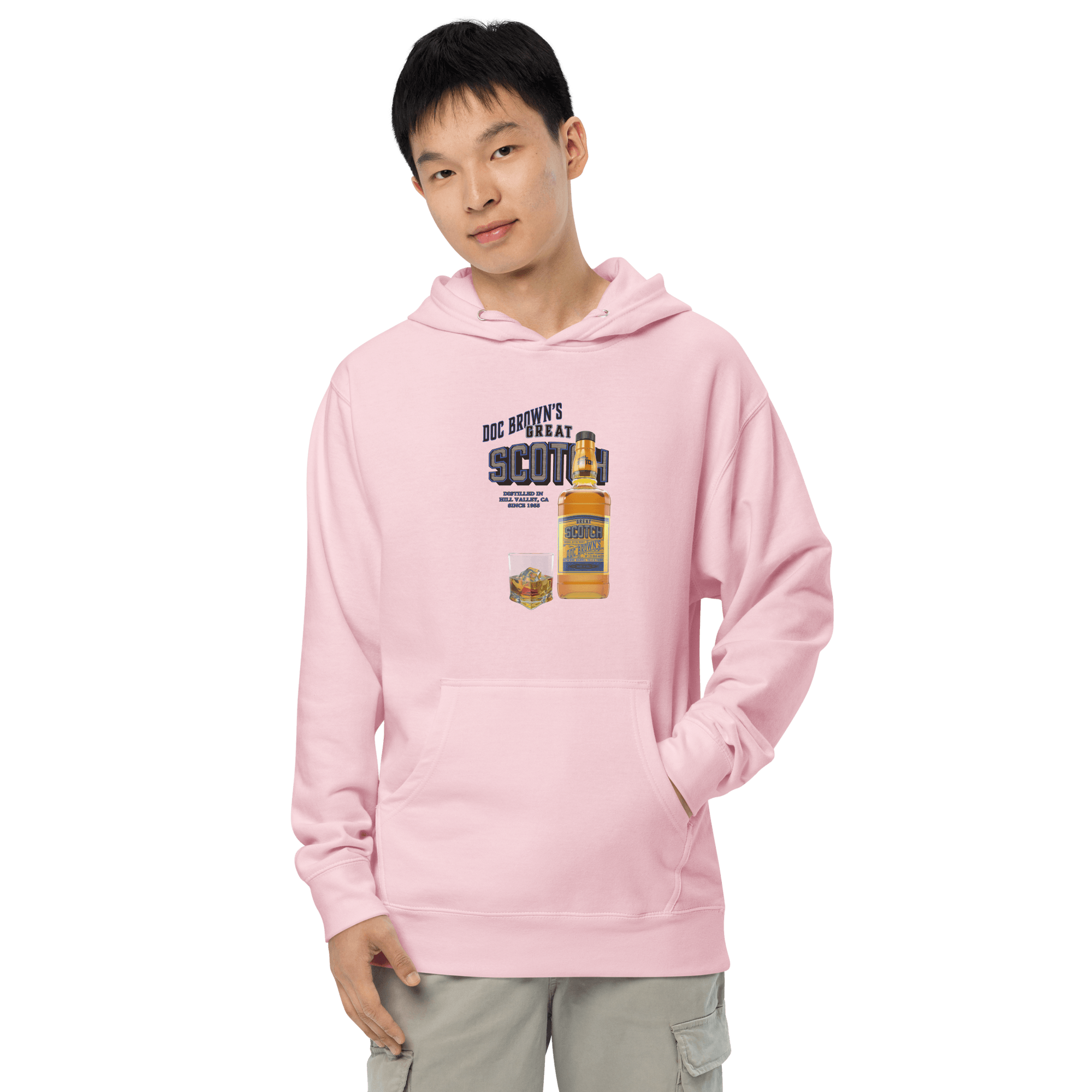 Doc Brown's Great Scotch Unisex midweight hoodie VAWDesigns