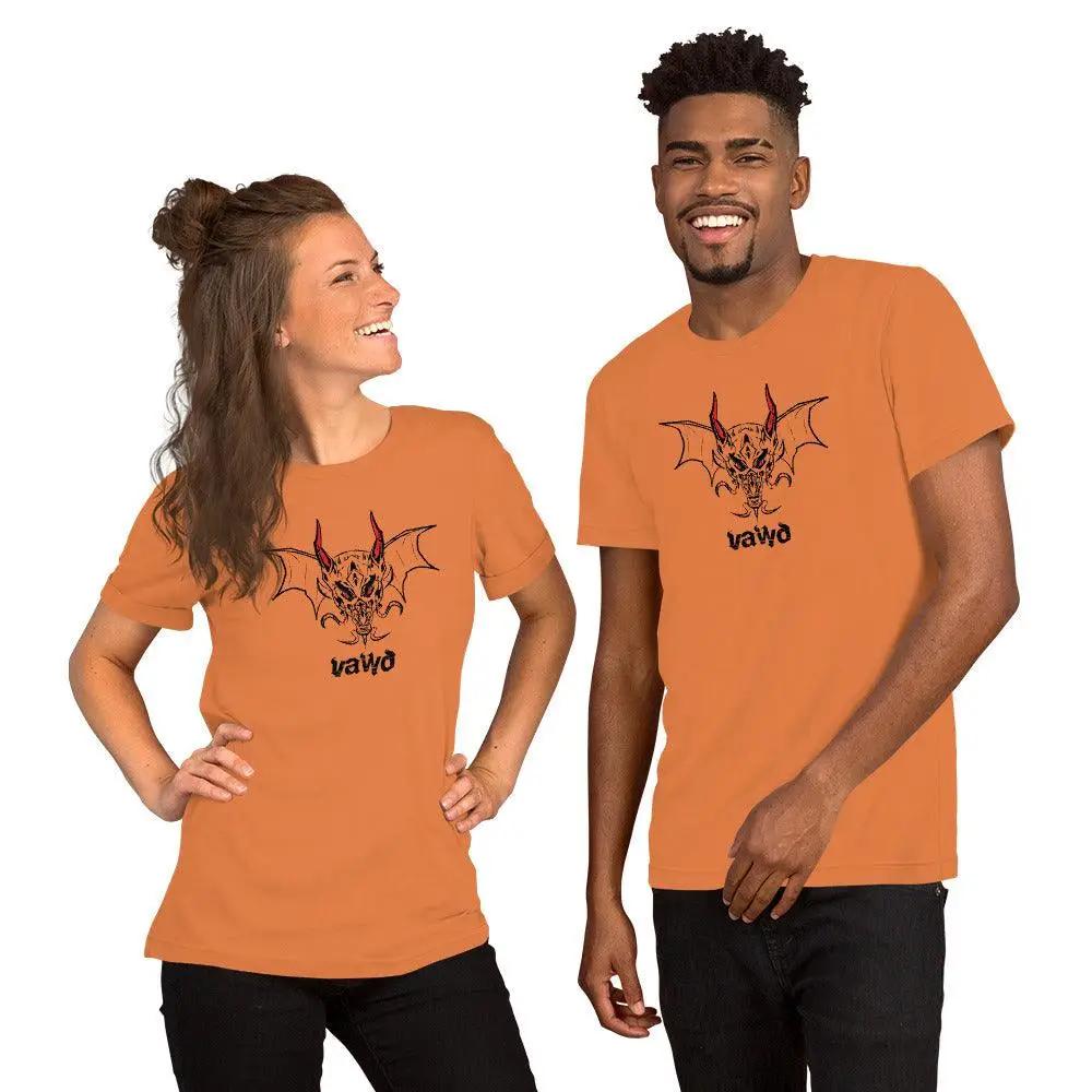 Dragon Wings Unisex t-shirt VAWDesigns