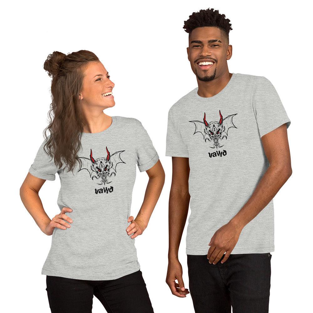 Dragon Wings Unisex t-shirt VAWDesigns