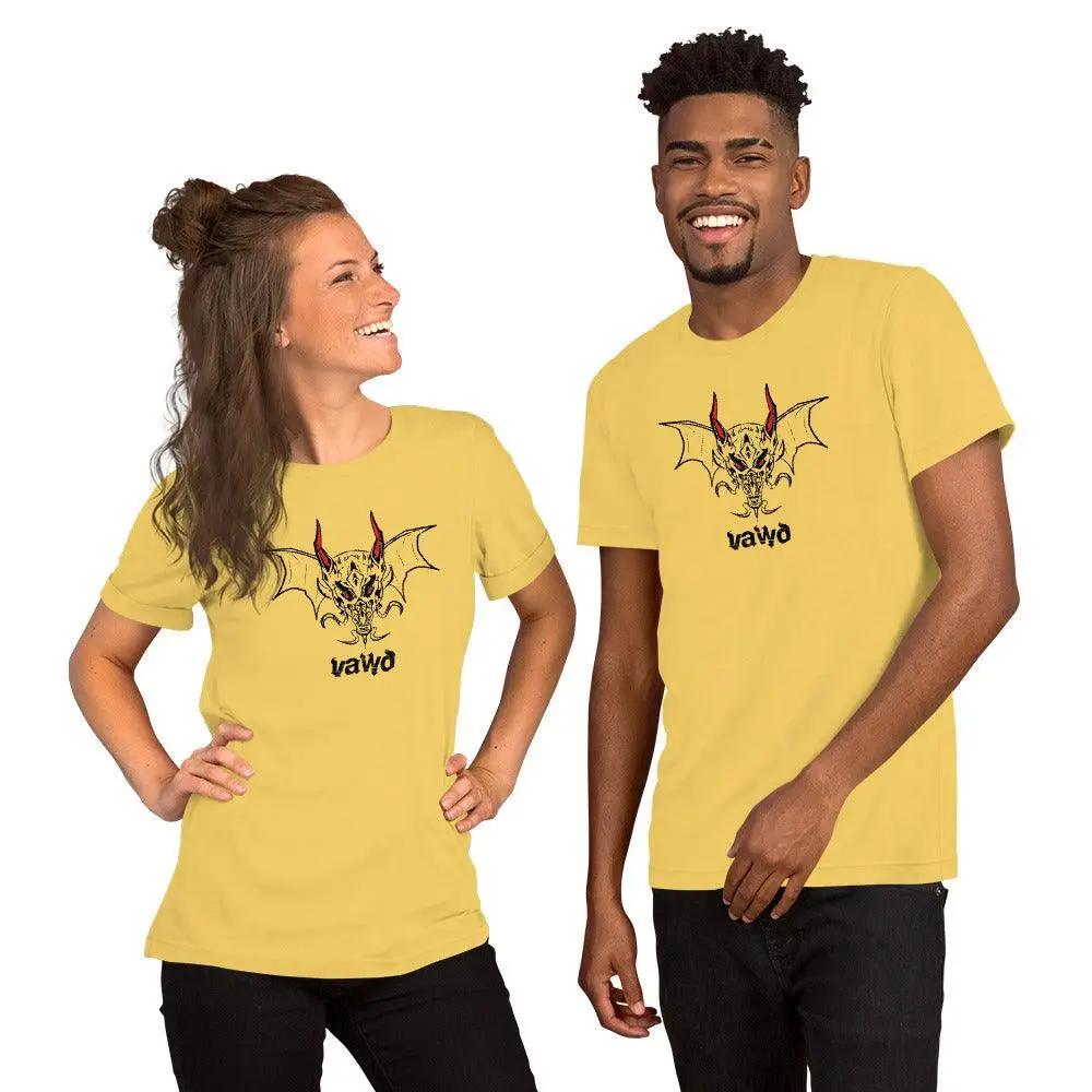 Dragon Wings Unisex t-shirt VAWDesigns