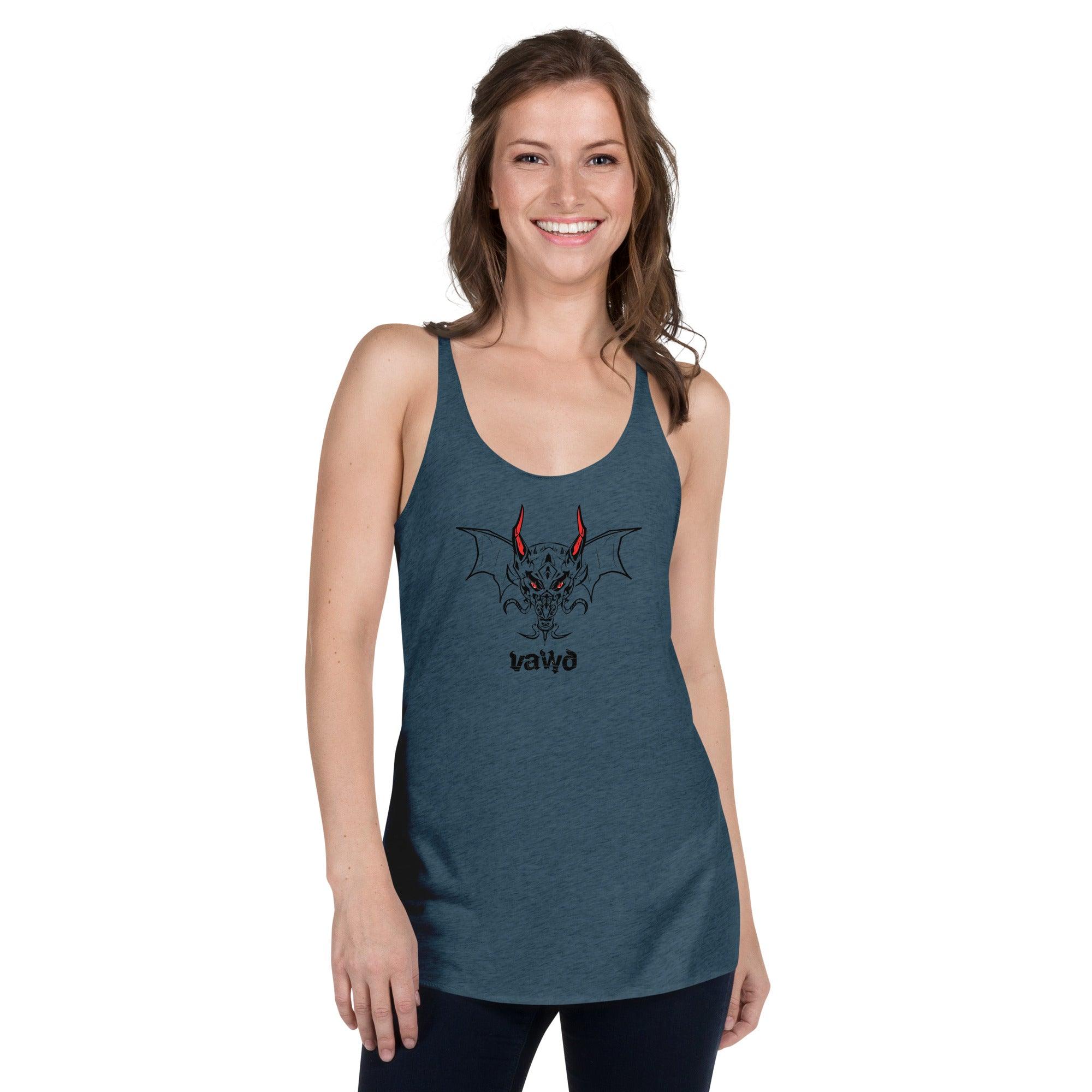 Dragon Wings Women's Racerback Tank VAWDesigns