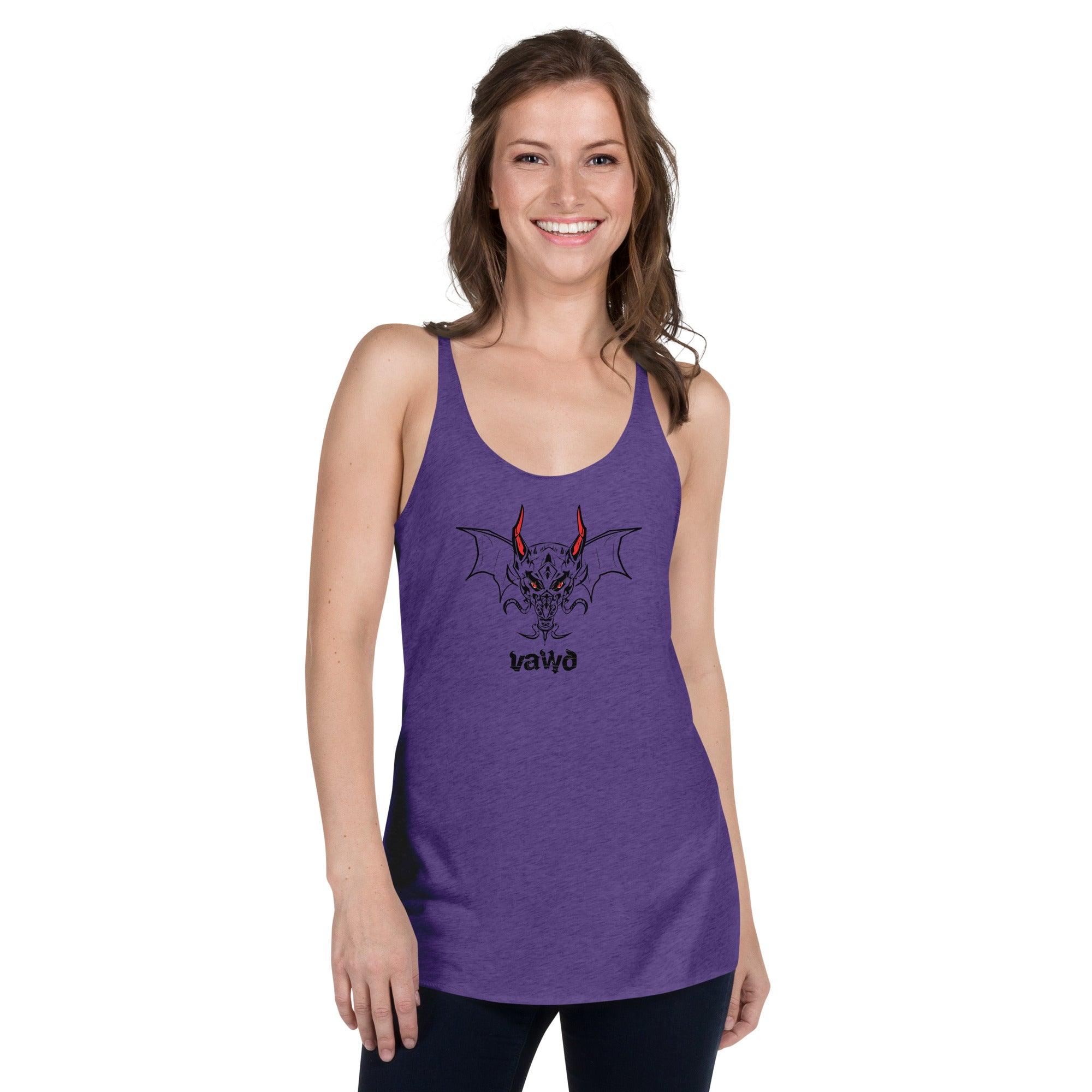 Dragon Wings Women's Racerback Tank VAWDesigns