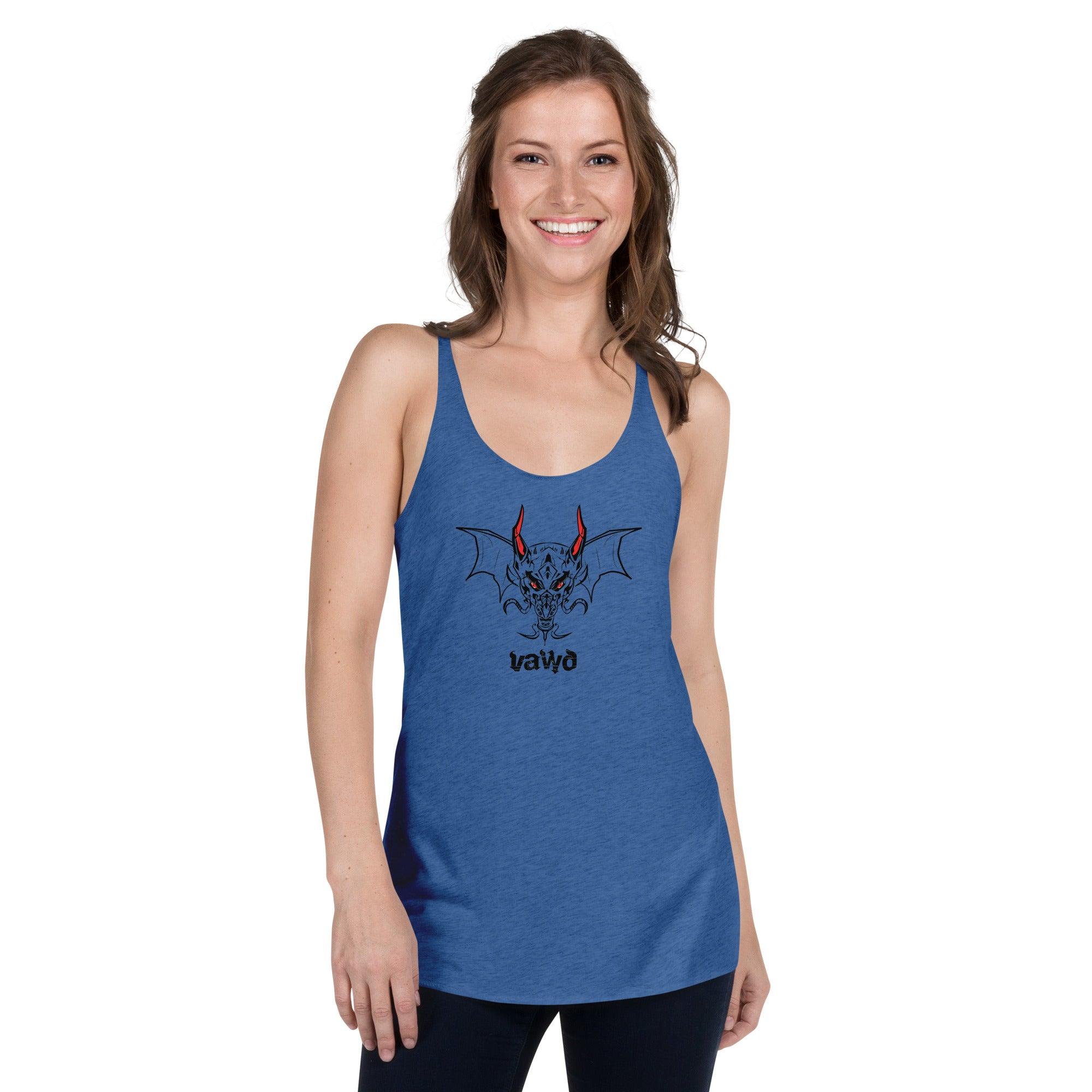 Dragon Wings Women's Racerback Tank VAWDesigns