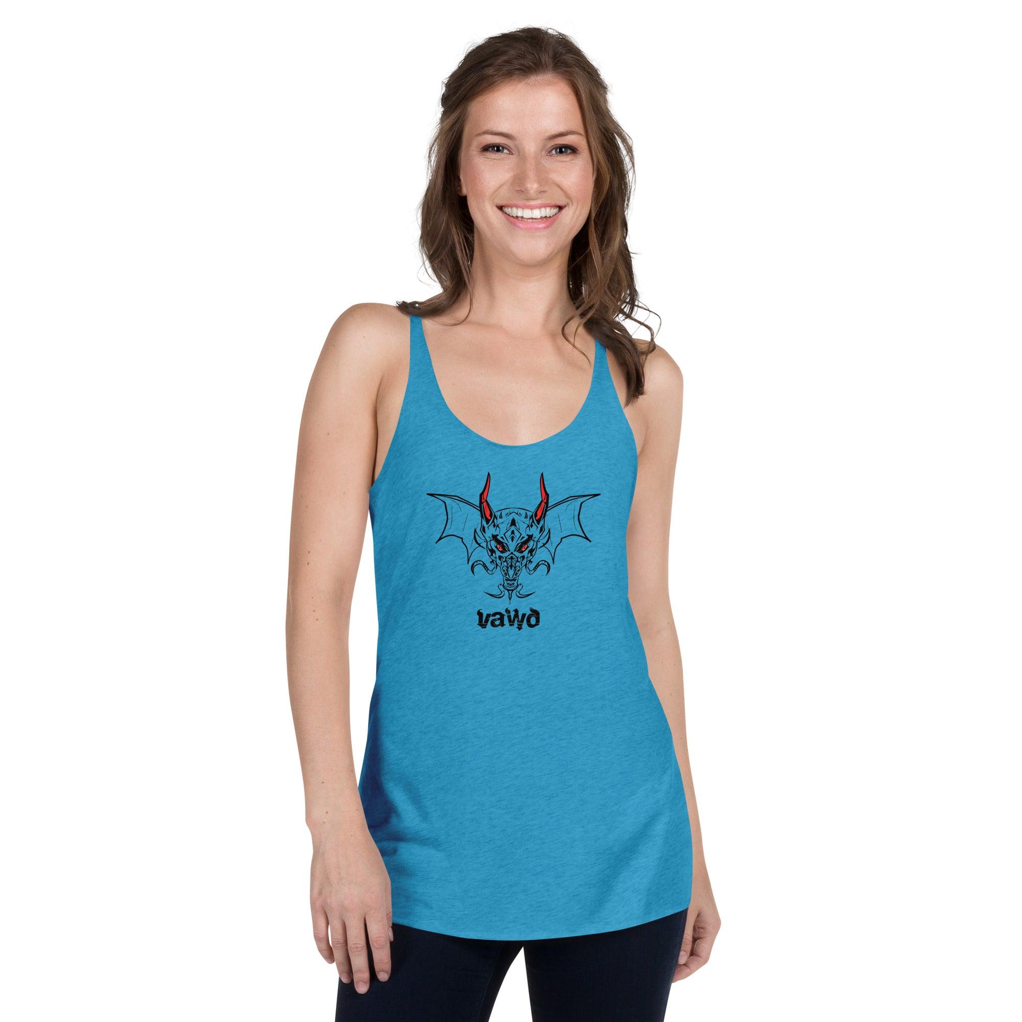 Dragon Wings Women's Racerback Tank VAWDesigns