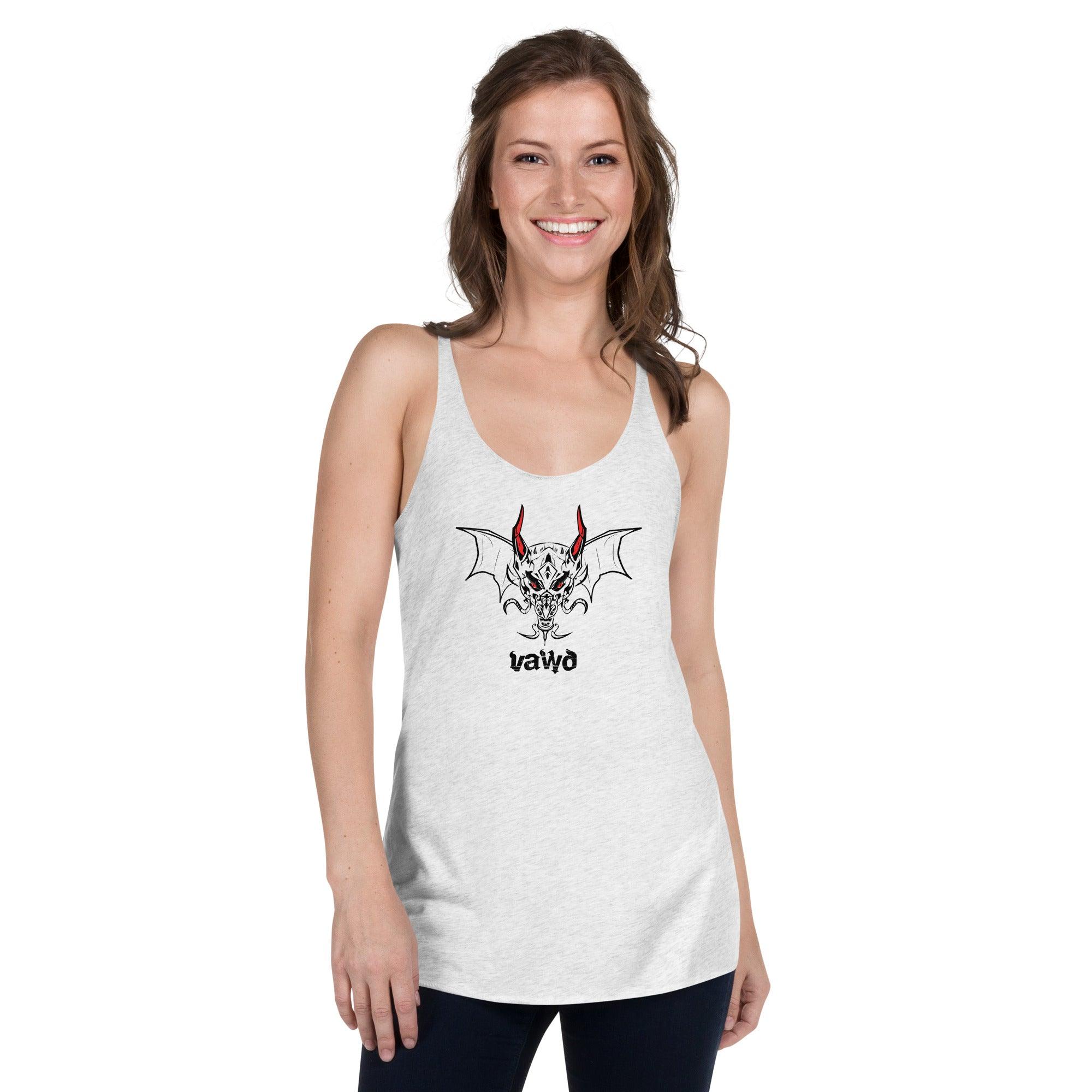 Dragon Wings Women's Racerback Tank VAWDesigns