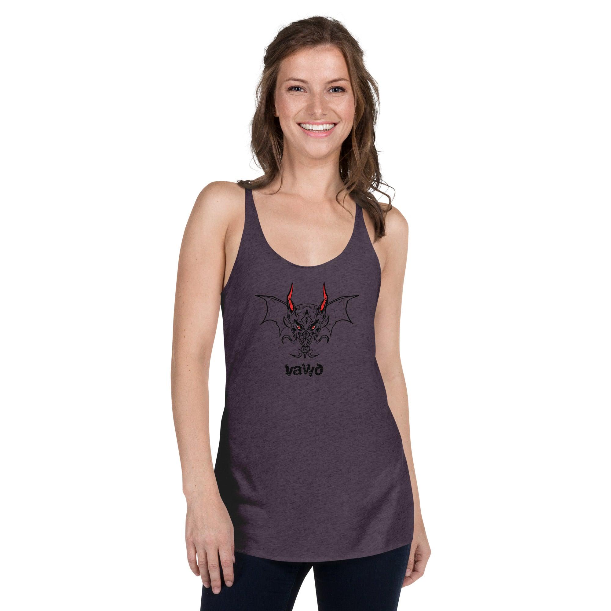 Dragon Wings Women's Racerback Tank VAWDesigns