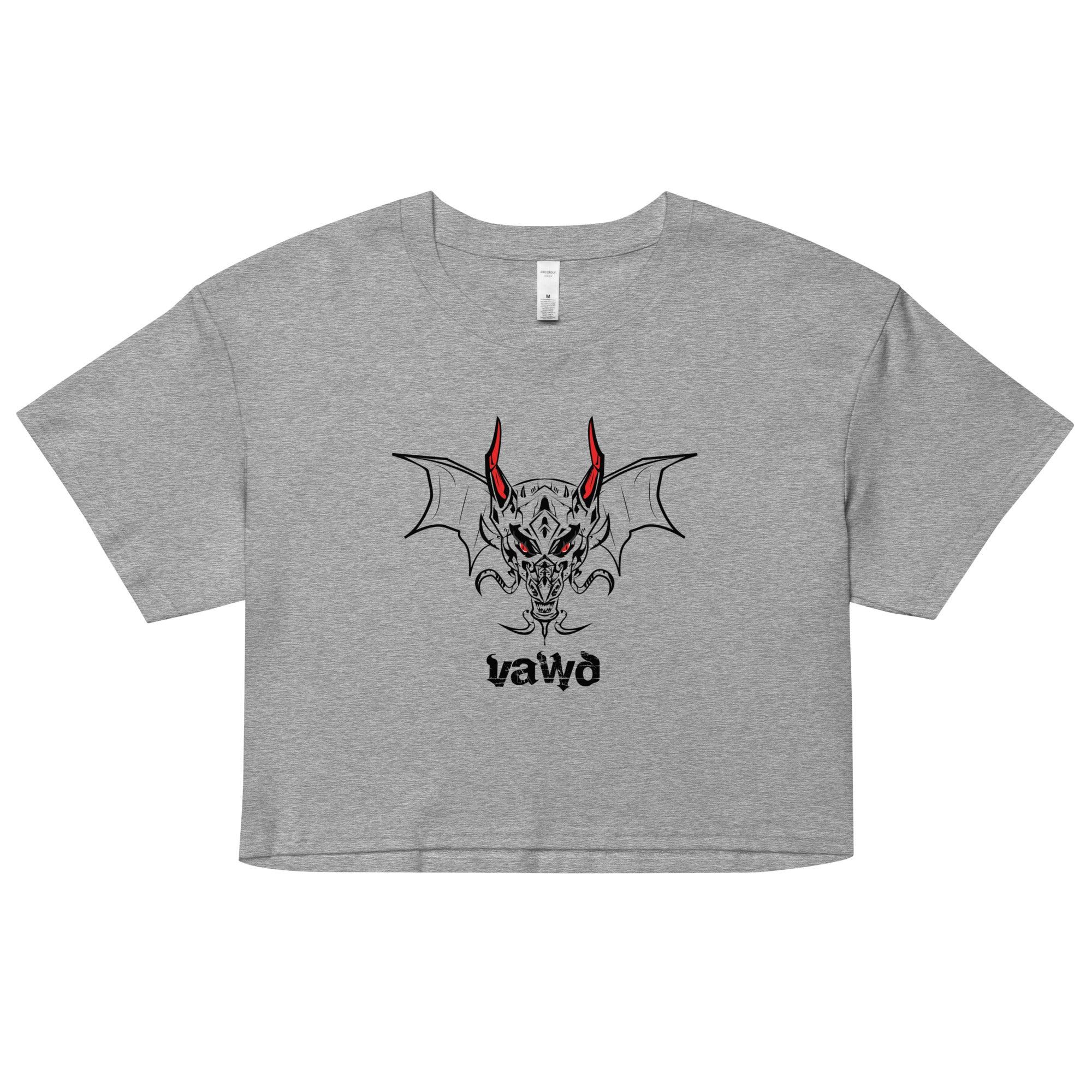 Dragon Wings Women’s crop top VAWDesigns