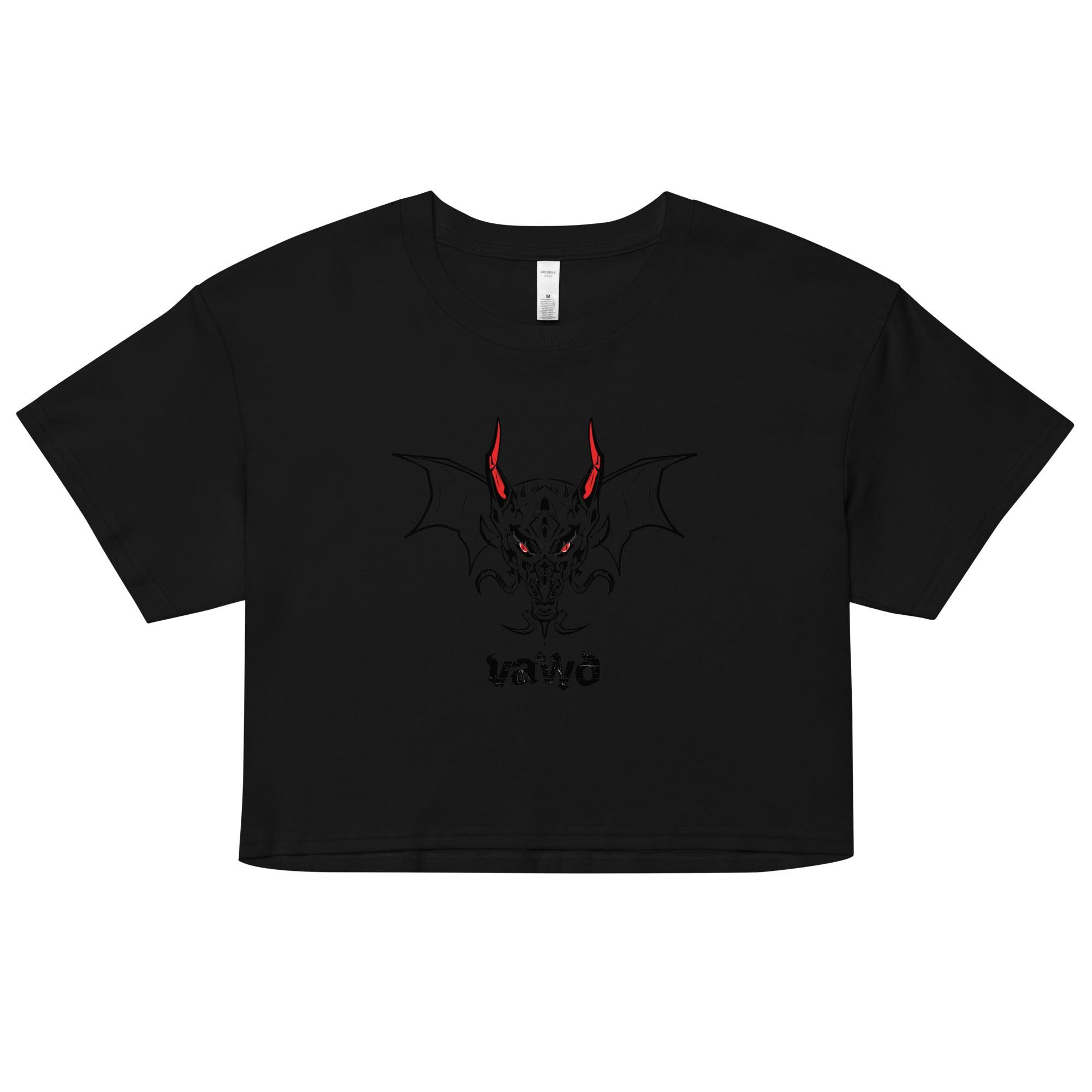 Dragon Wings Women’s crop top VAWDesigns