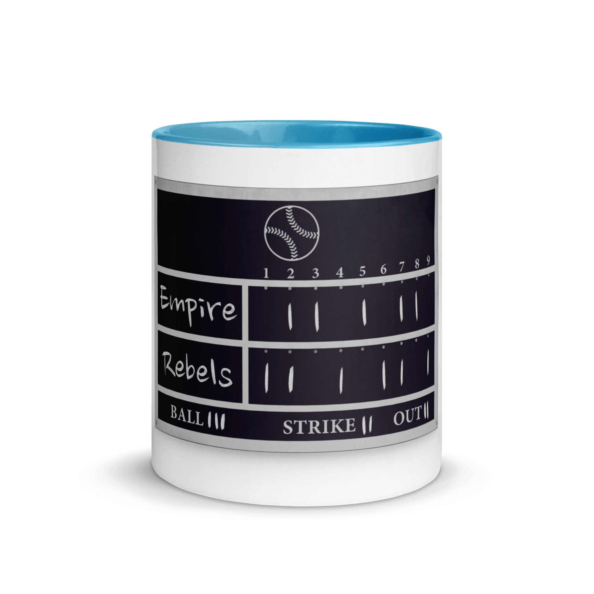Empire vs Rebels Mug with Color Inside VAWDesigns