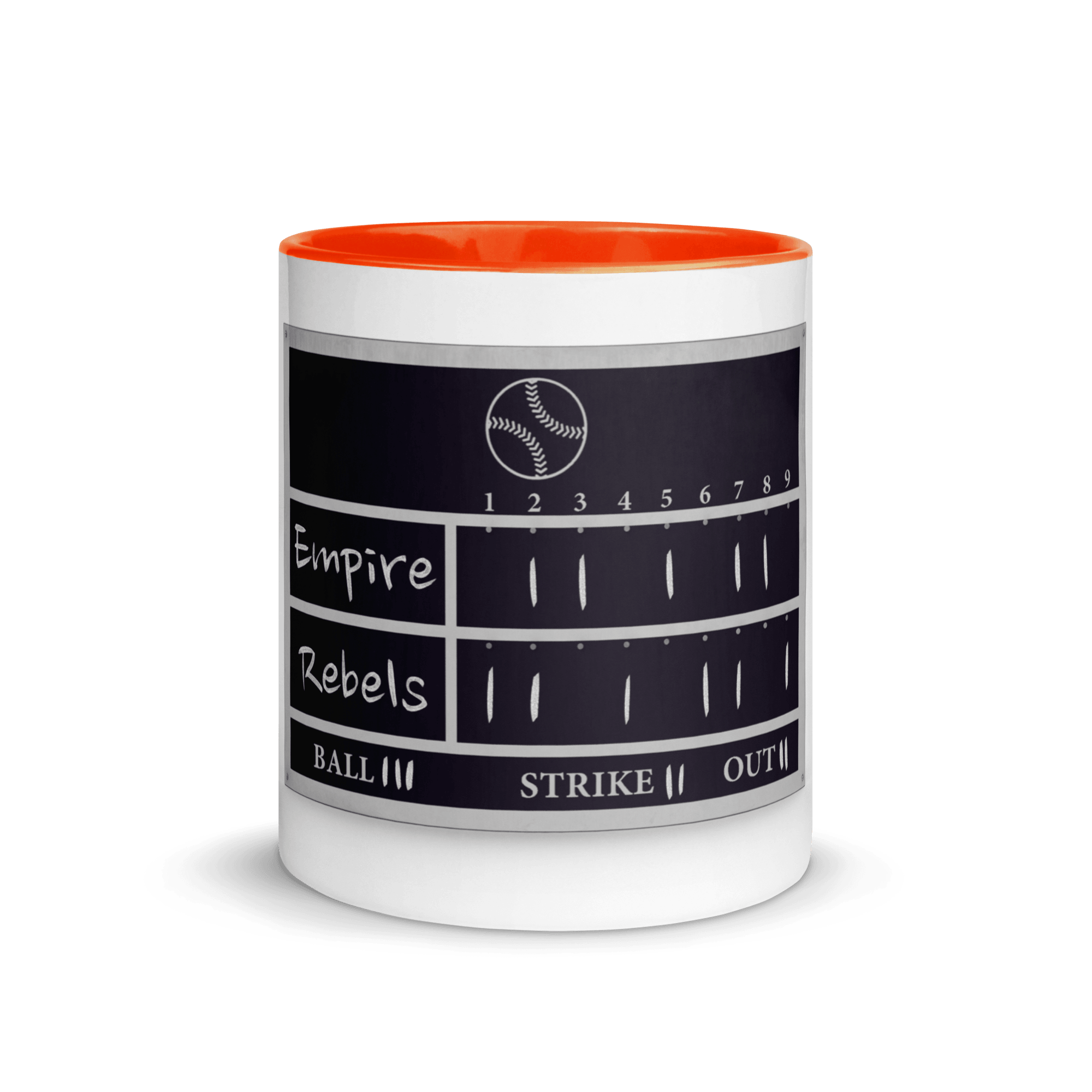 Empire vs Rebels Mug with Color Inside VAWDesigns