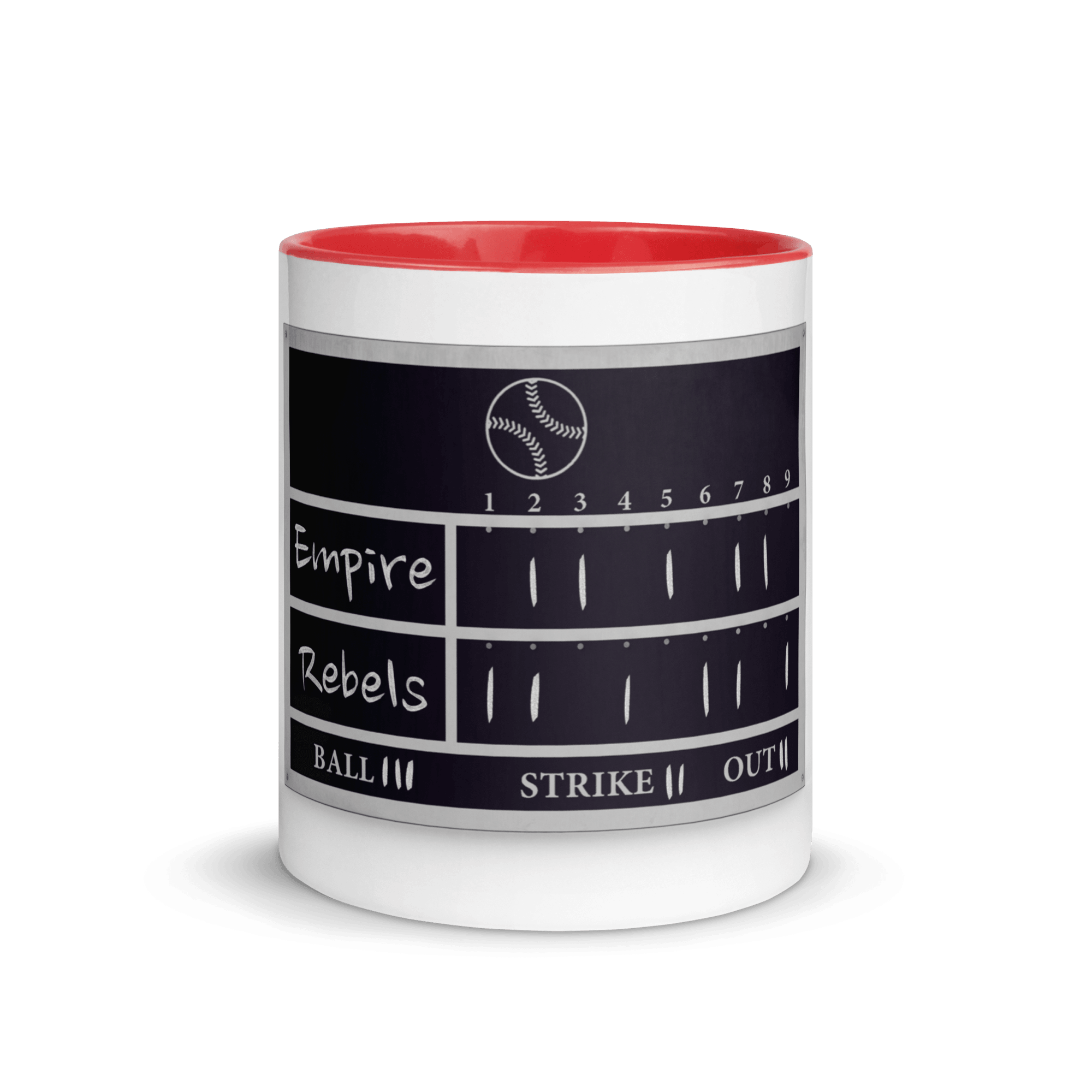 Empire vs Rebels Mug with Color Inside VAWDesigns