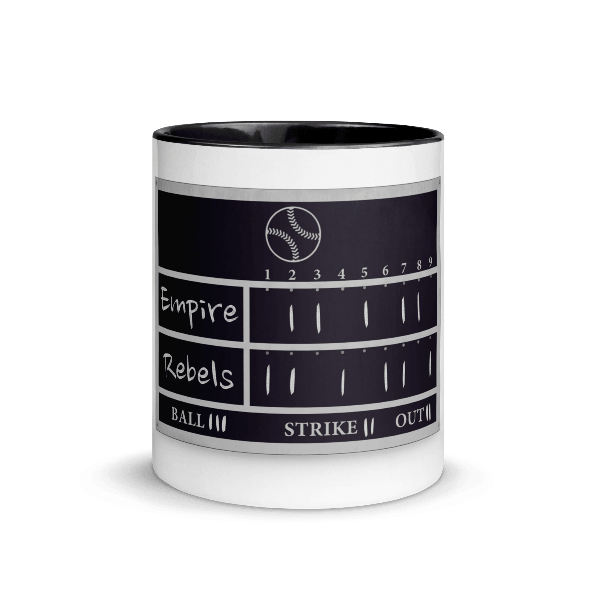 Empire vs Rebels Mug with Color Inside VAWDesigns