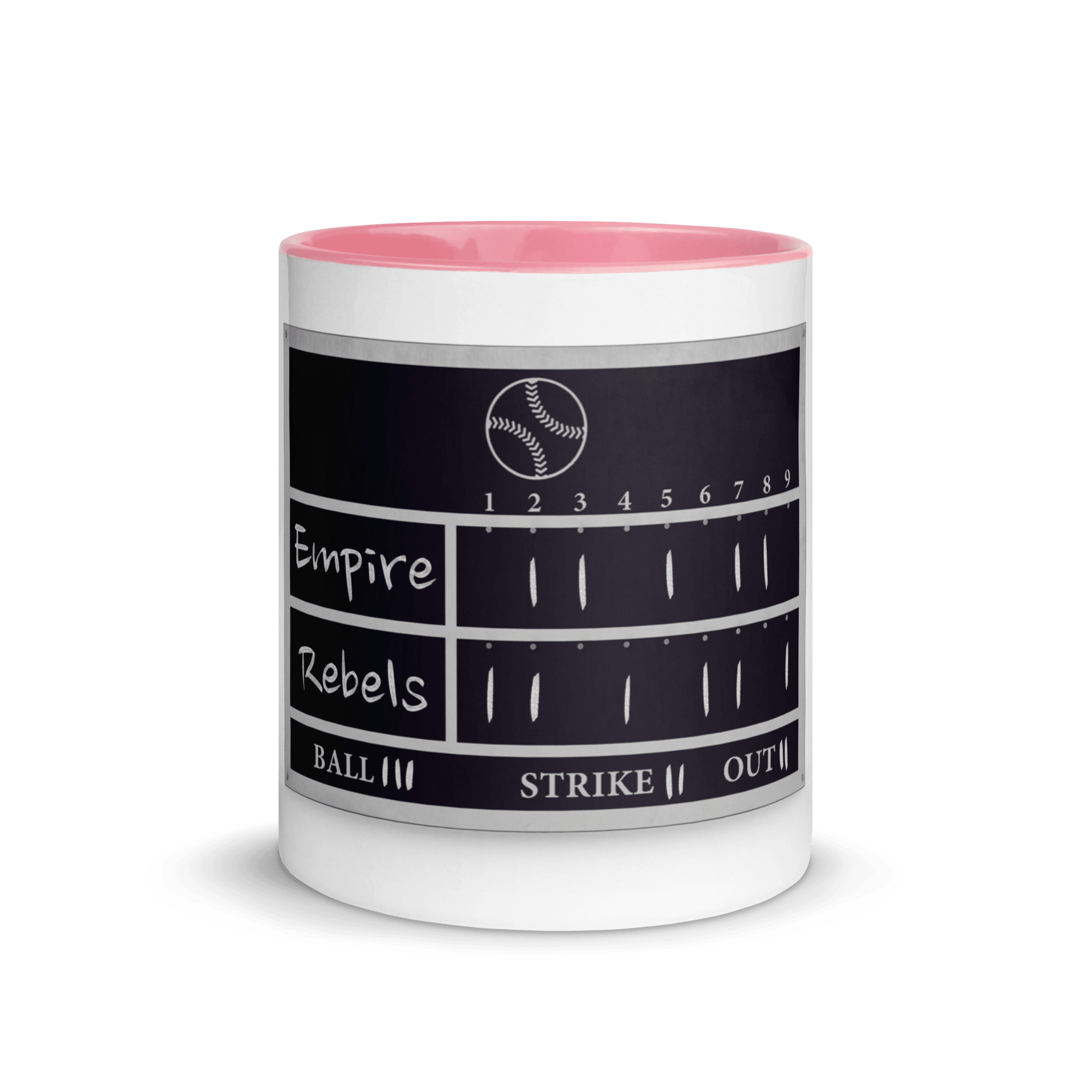 Empire vs Rebels Mug with Color Inside VAWDesigns