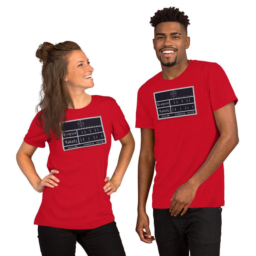 Empire vs Rebels Unisex t-shirt VAWDesigns