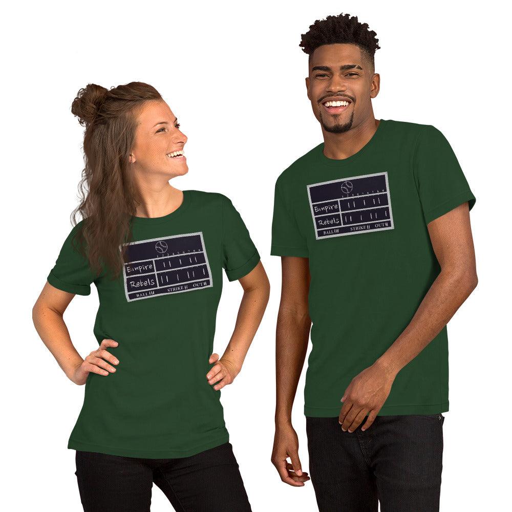 Empire vs Rebels Unisex t-shirt VAWDesigns