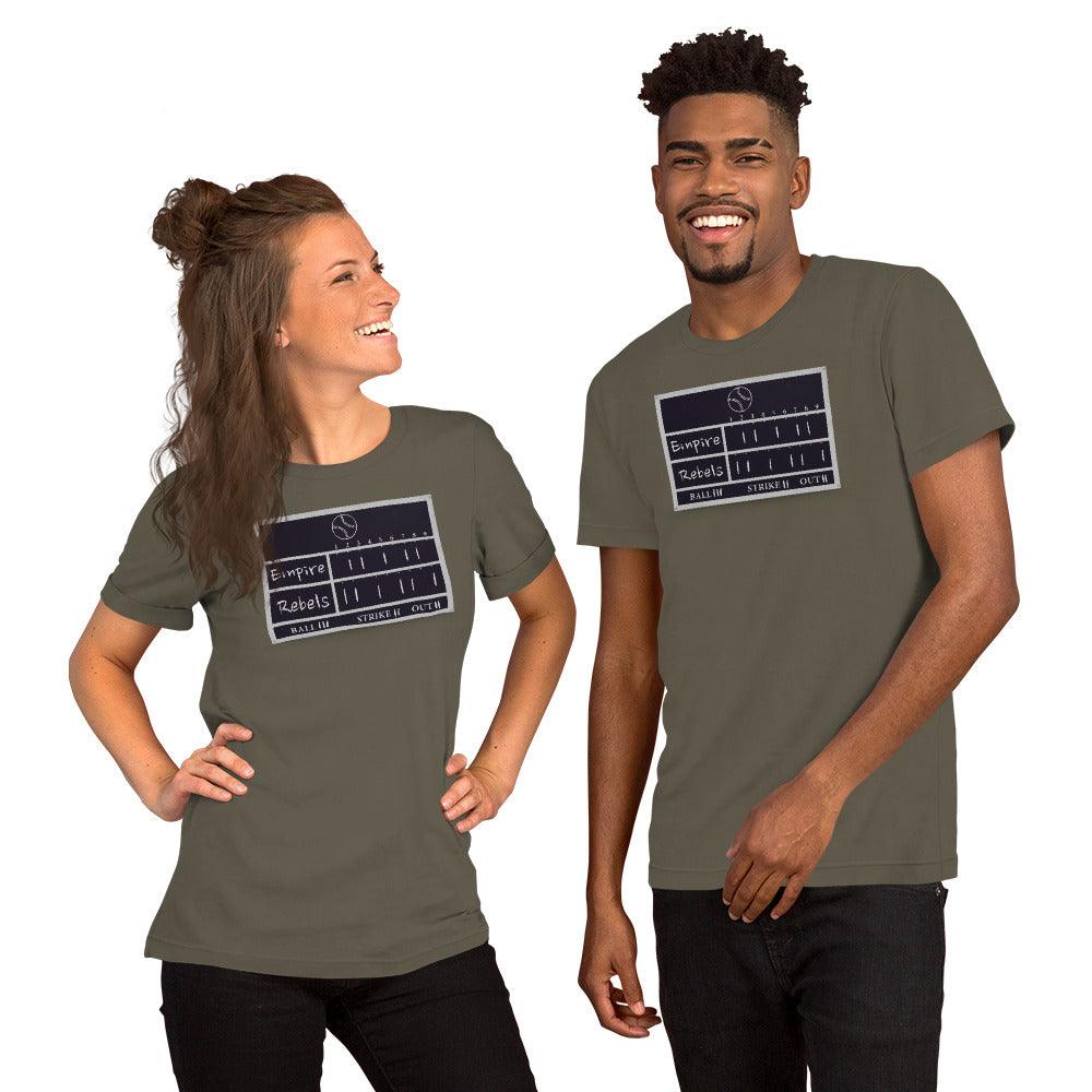 Empire vs Rebels Unisex t-shirt VAWDesigns