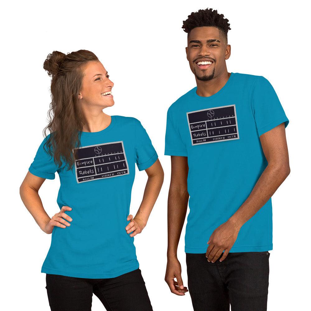 Empire vs Rebels Unisex t-shirt VAWDesigns