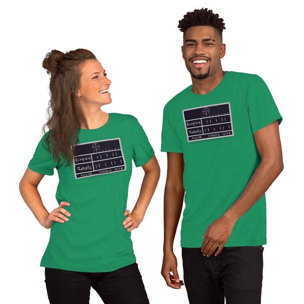 Empire vs Rebels Unisex t-shirt VAWDesigns
