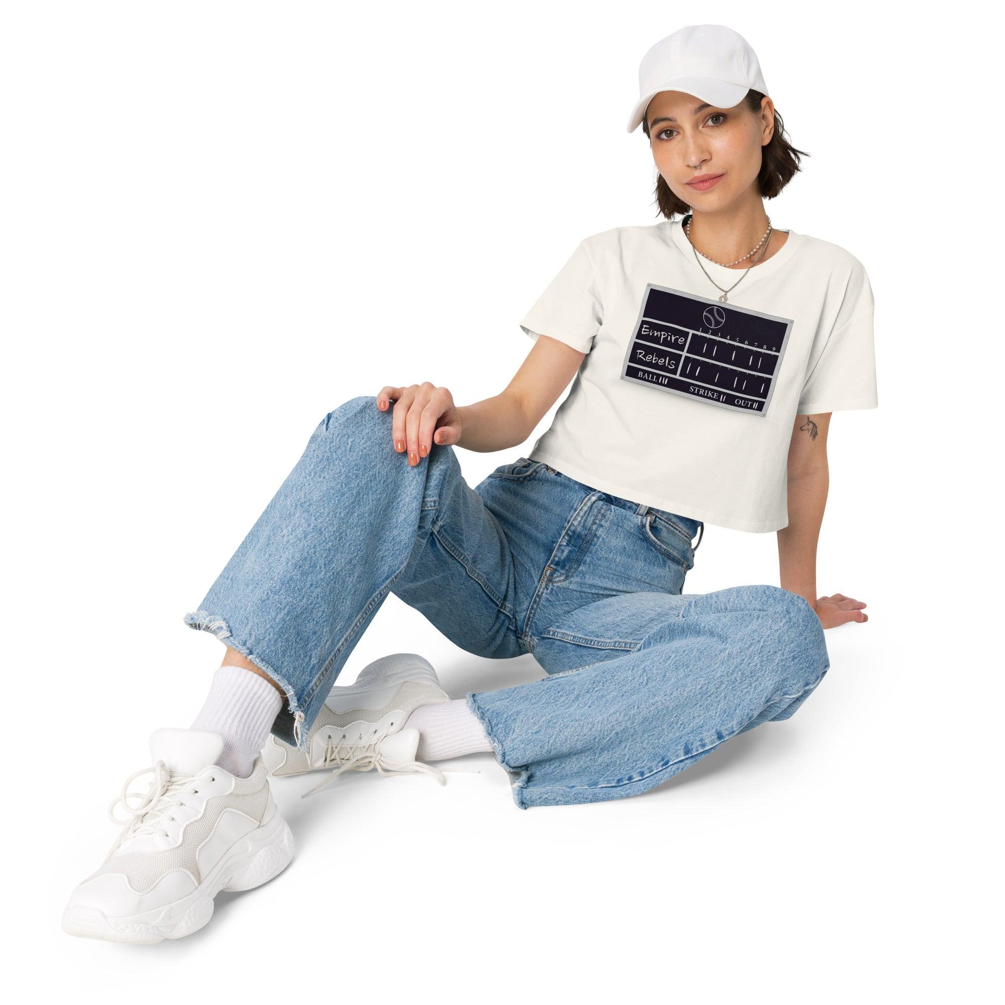 Empire vs Rebels Women’s crop top VAWDesigns