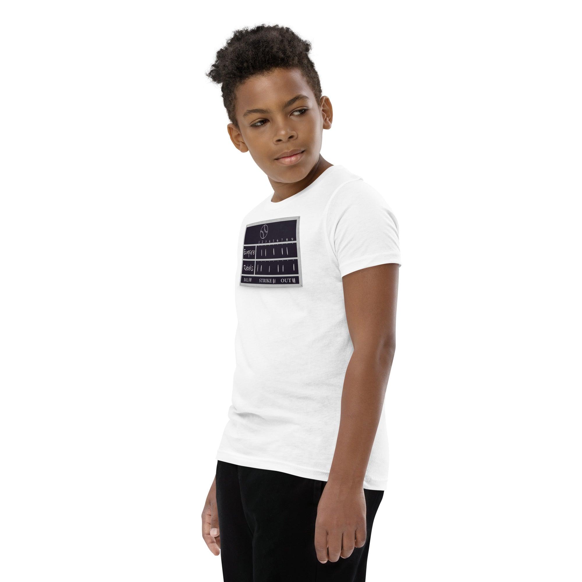 Empire vs Rebels Youth Short Sleeve T-Shirt VAWDesigns