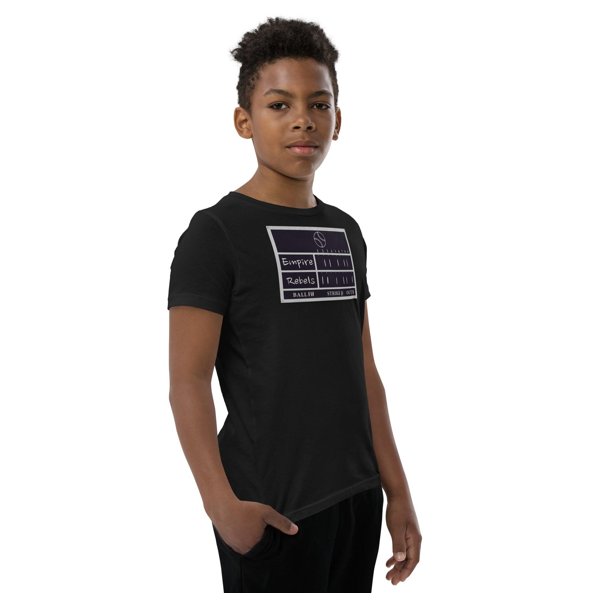 Empire vs Rebels Youth Short Sleeve T-Shirt VAWDesigns
